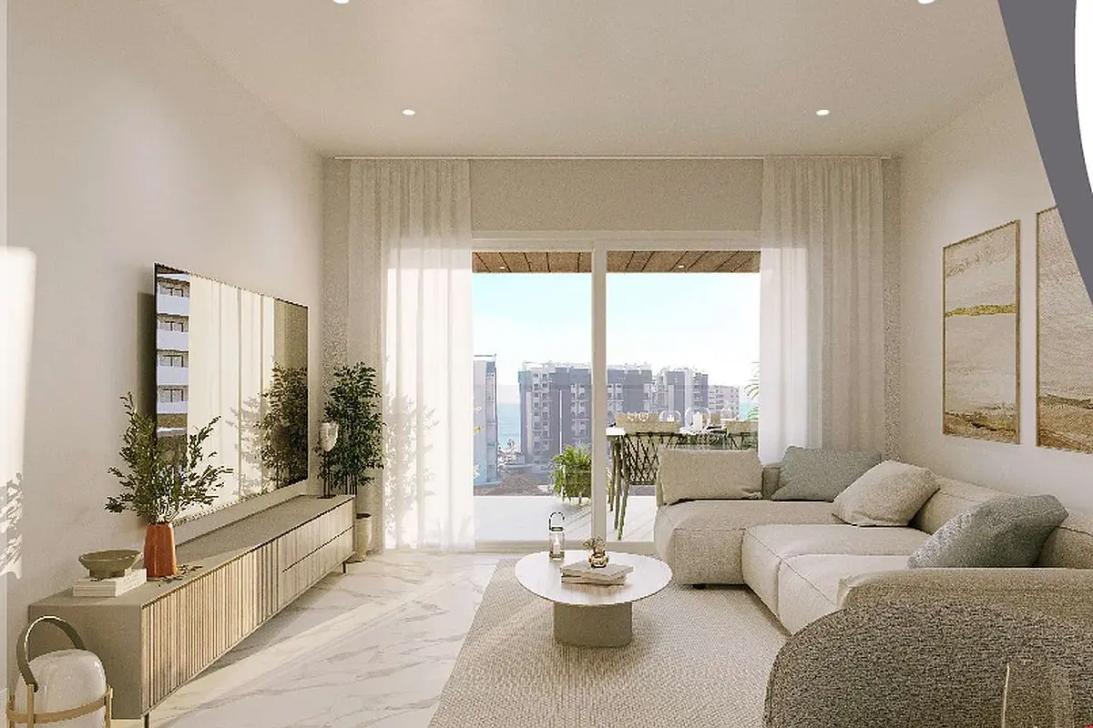 Modern appartement te koop op slechts 200 meter van het strand in Punta Prima