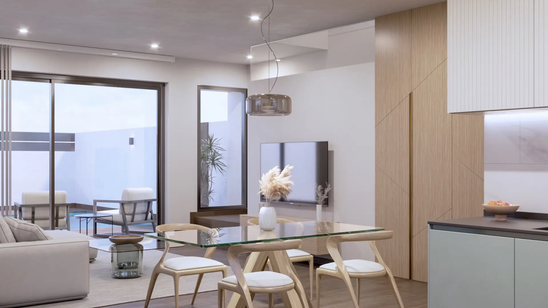 3 Modern luxury villas with private pool for sale in San Pedro del Pinatar