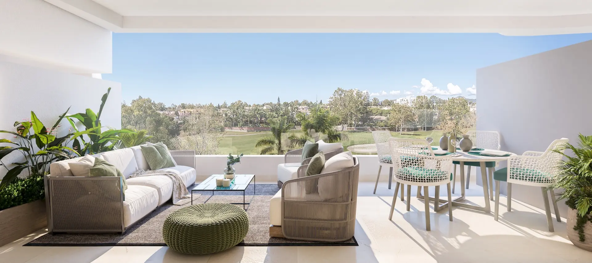 Luxus-Golf Penthouse mit 3 Schlafzimmern zum Verkauf in Guadalmina, Marbella