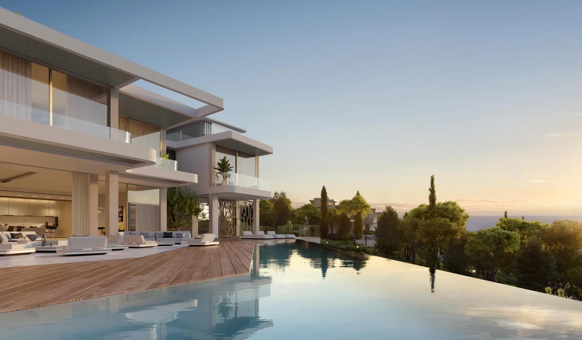 Luxury villas for sale in Benahavís with sea view