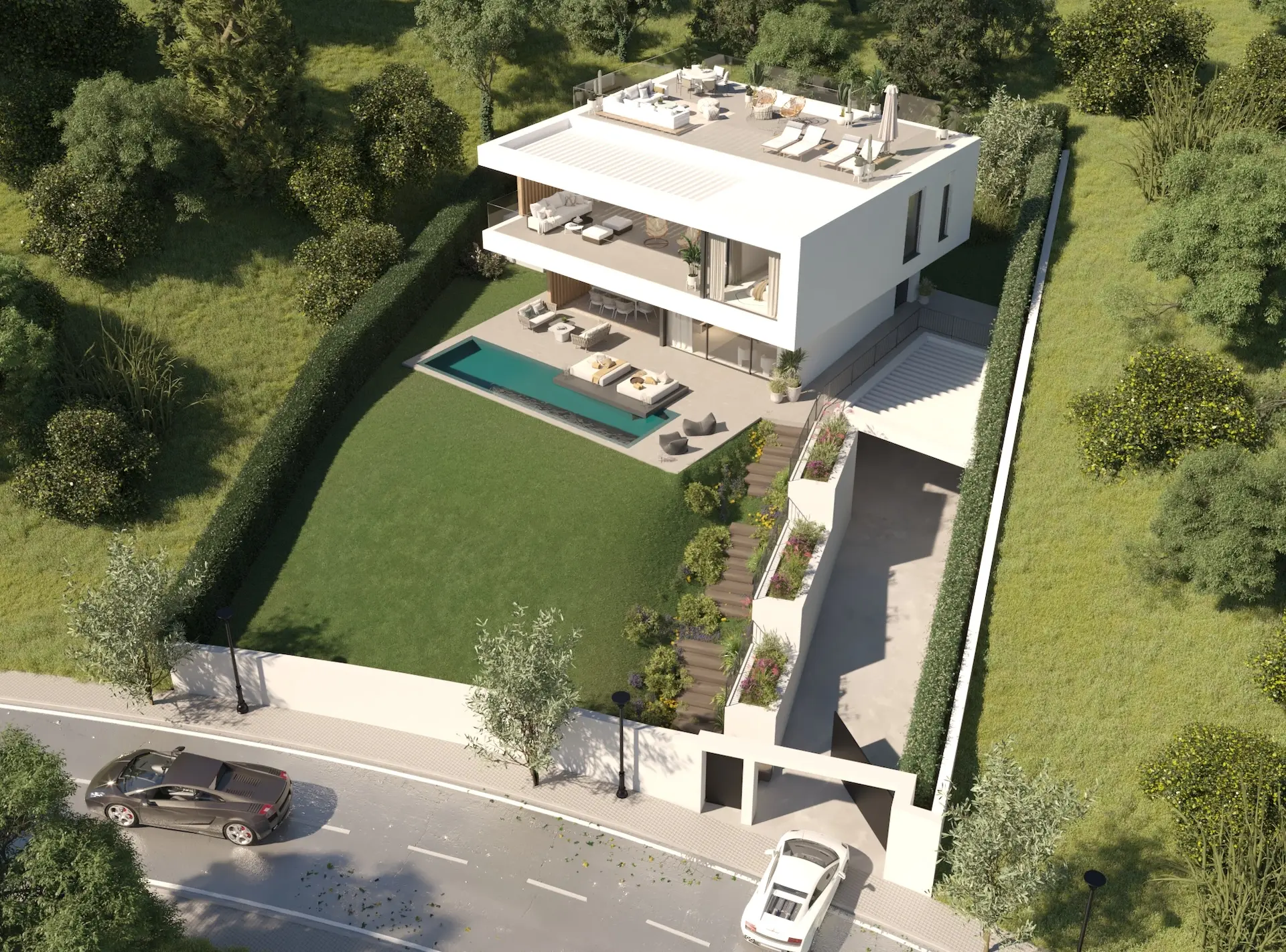 7 Exclusive villas for sale in prime location on the New Golden Mile