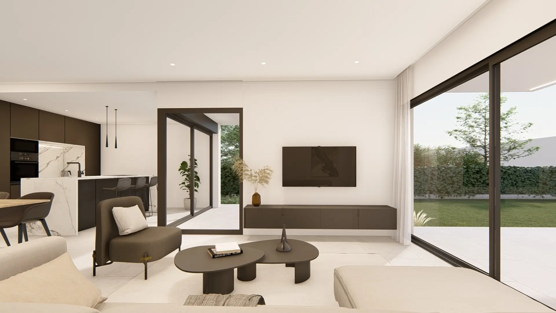 Modern 3 bedroom Villa with Mountain Views For Sale in Molina De Segura