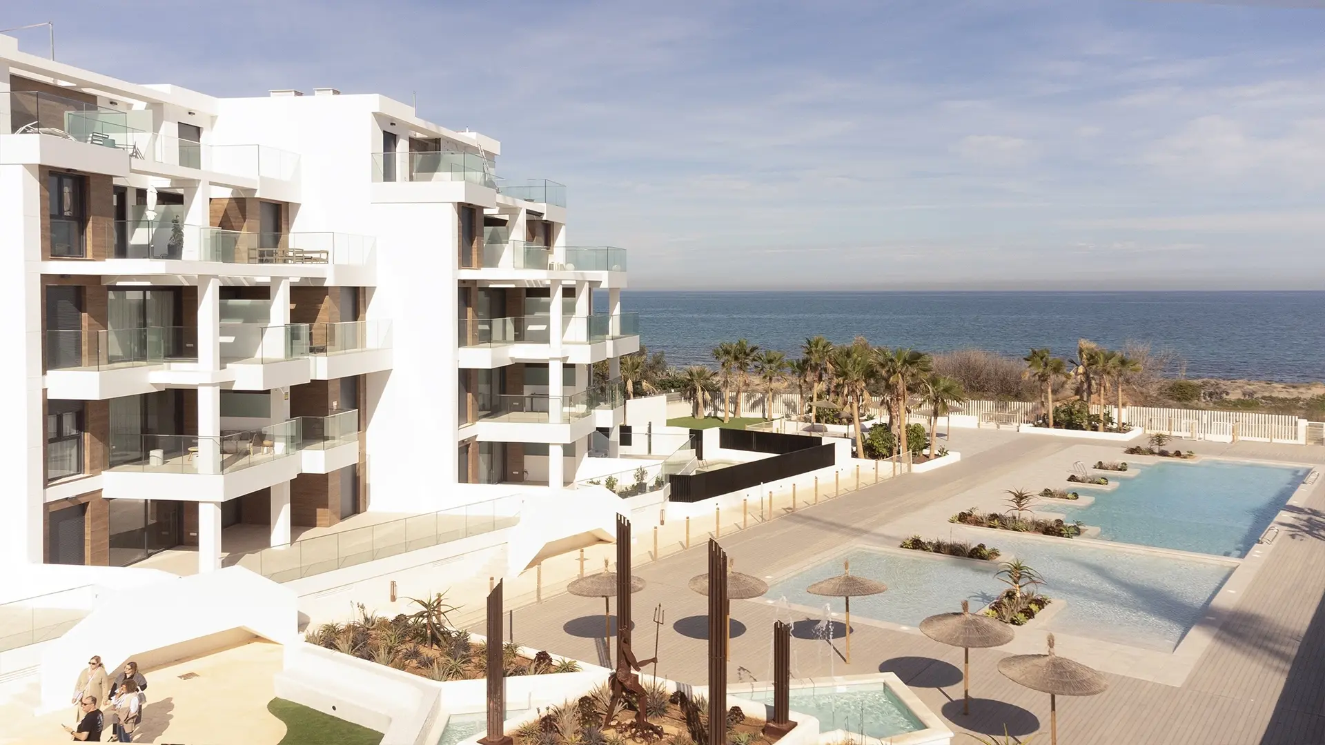 Duplex penthouse avec 3 chambres et vue sur la mer à vendre à Denia