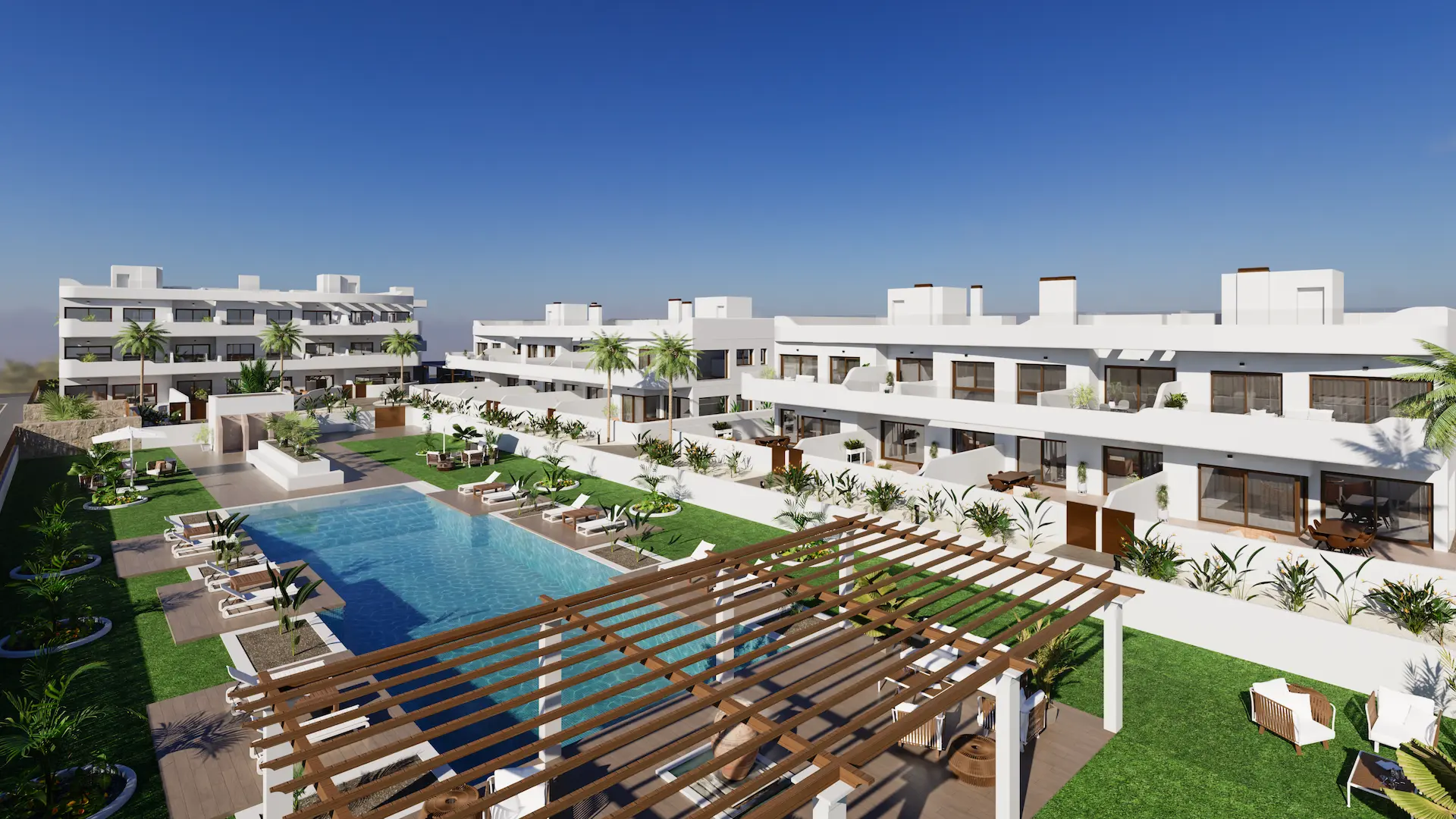 3 bed ground floor apartments for sale in Los Alcazares
