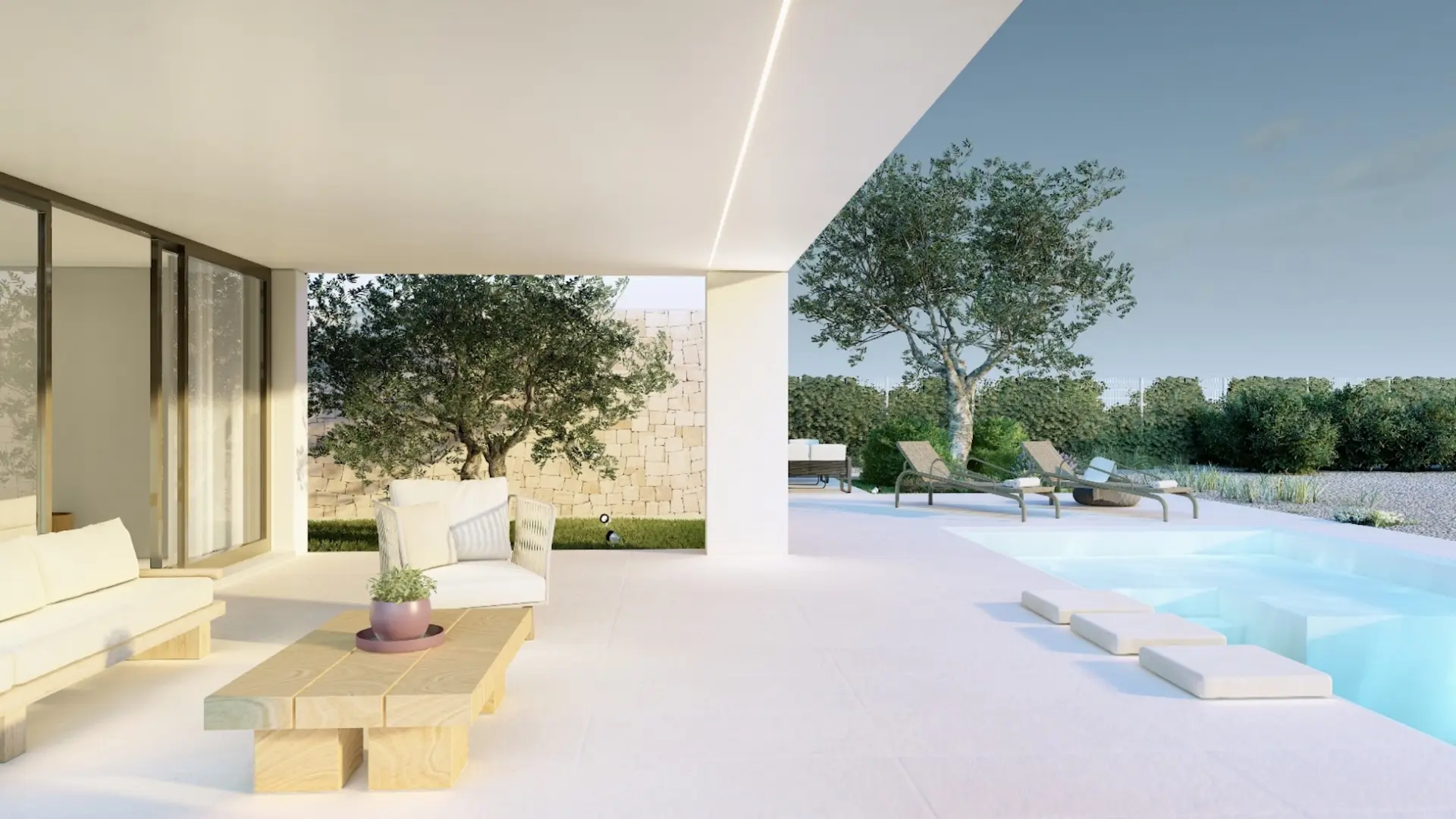 Villa moderne avec piscine à vendre à Hacienda del Álamo Golf Resort