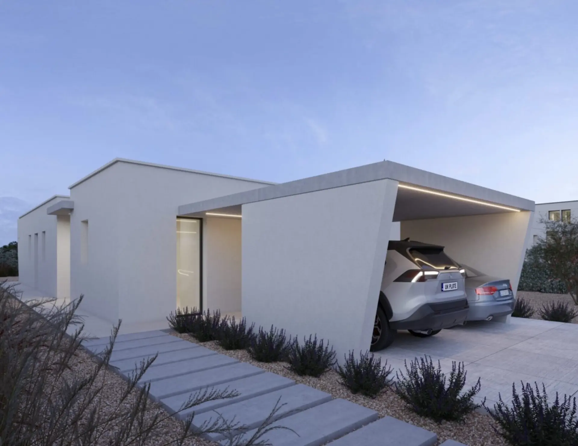 Modern Villa with Pool for sale at Hacienda del Álamo Golf Resort