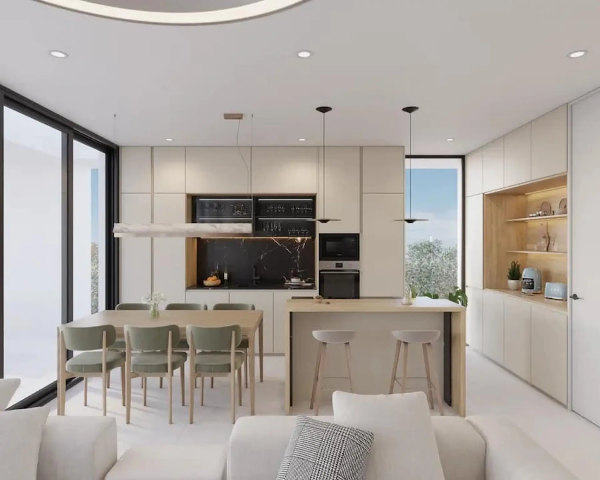 Villa moderne avec piscine à vendre à Hacienda del Álamo Golf Resort