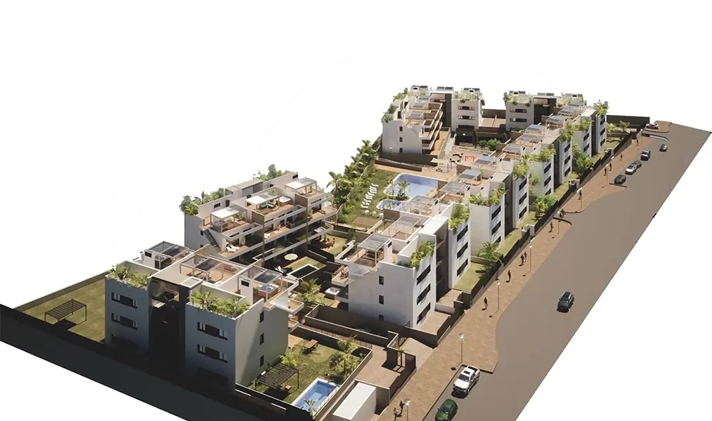 Apartment for sale with panoramic sea views in Finestrat