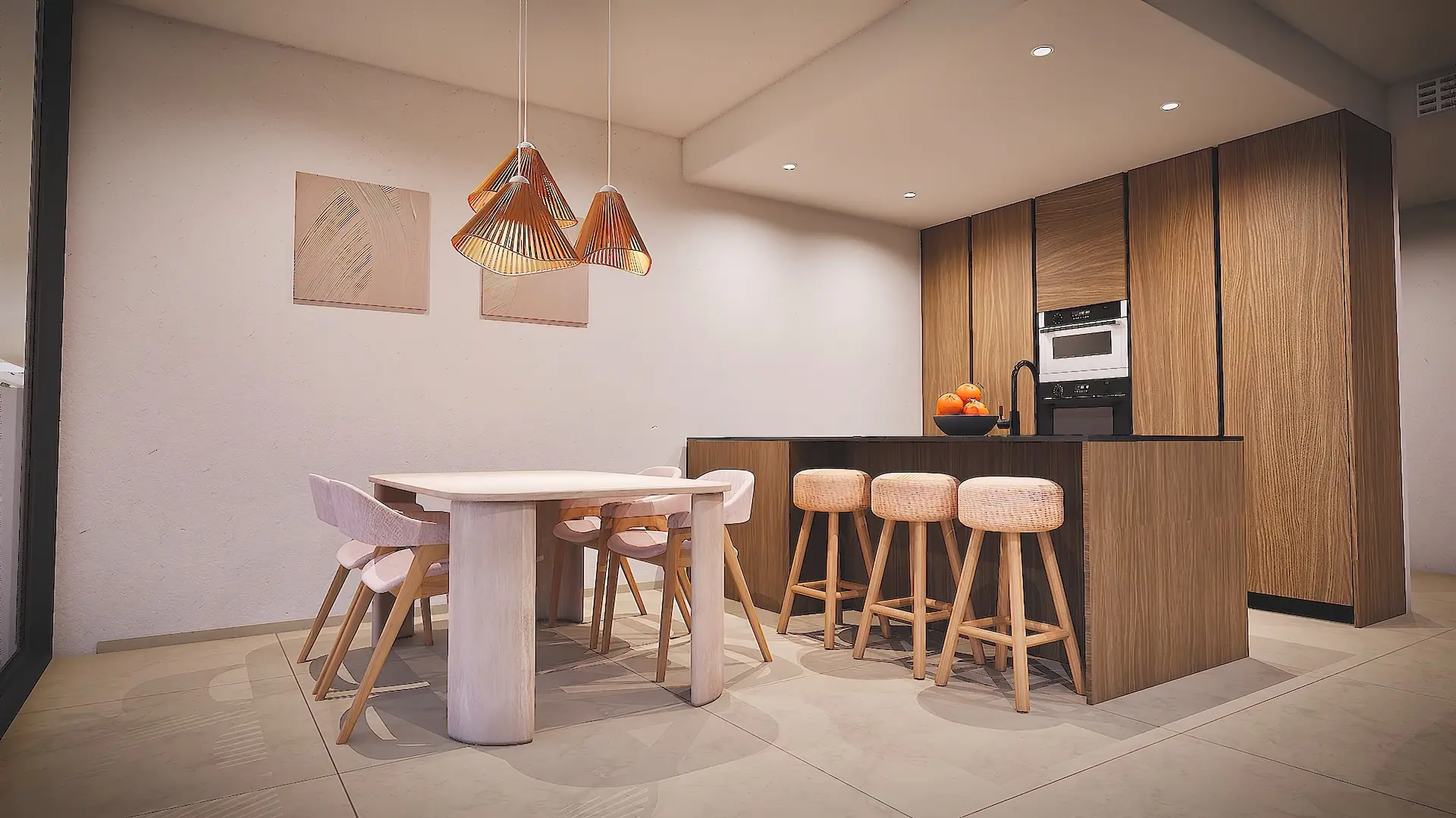 Wohnung zum Verkauf mit 2 Schlafzimmern, 500 m vom Strand in Mar de Cristal entfernt