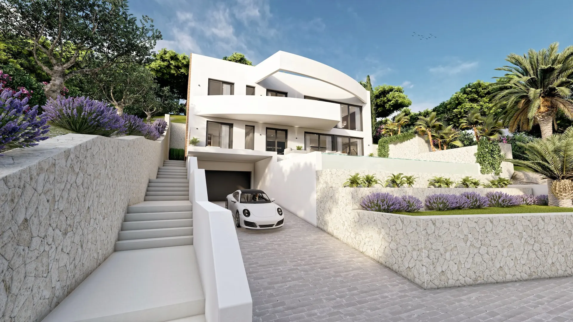 Luxury villa for sale with sea views and infinity pool in Altea
