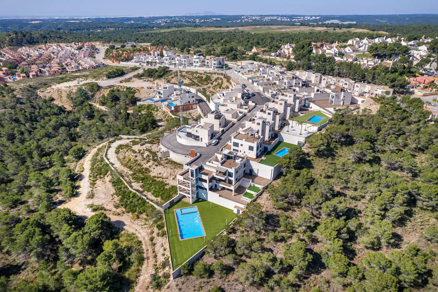 Gelijkvloers appartement met privé zwembad in San Miguel de Salinas