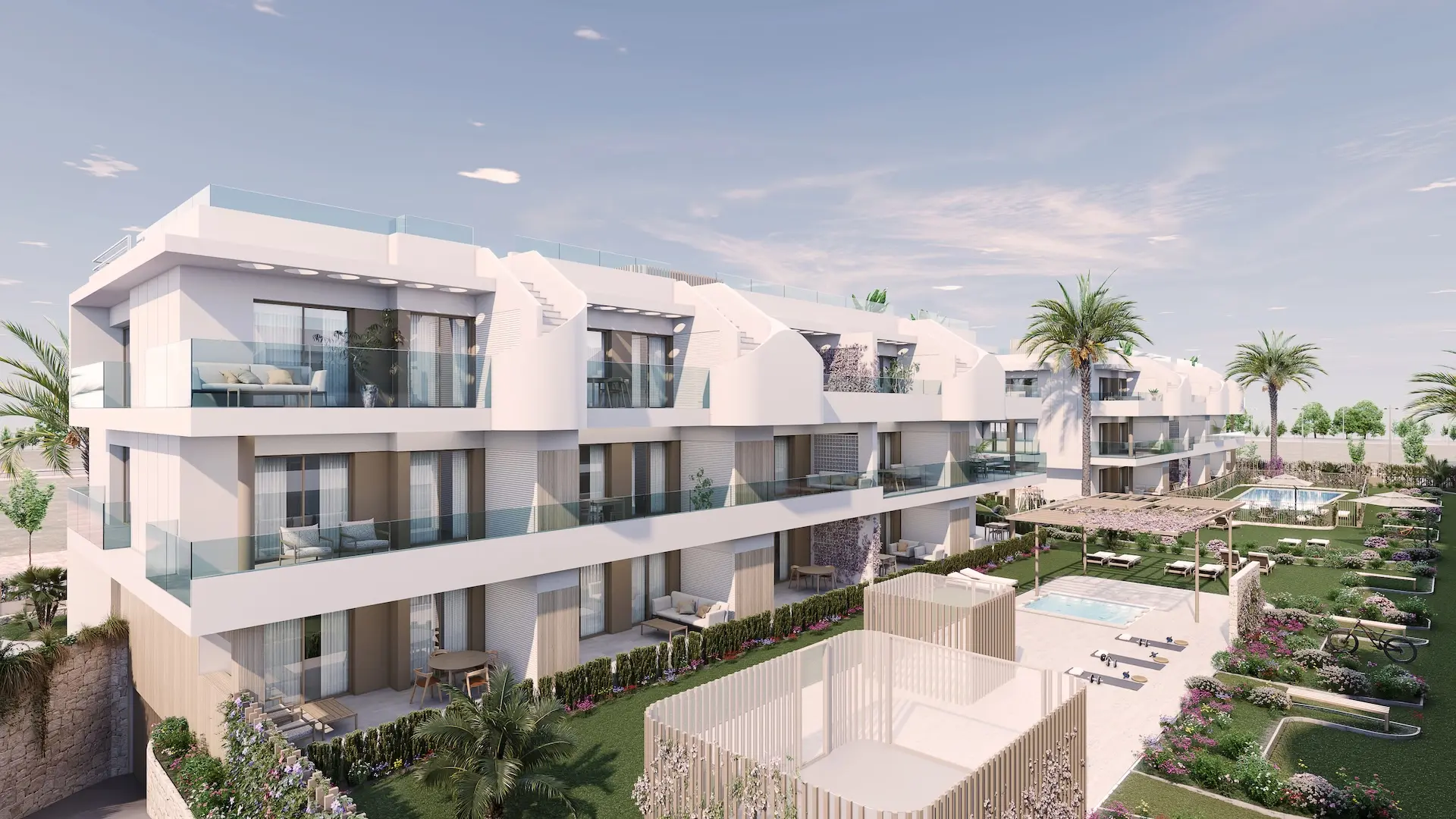 Penthouse met solarium en 3 slaapkamers te koop in Pilar de la Horadada