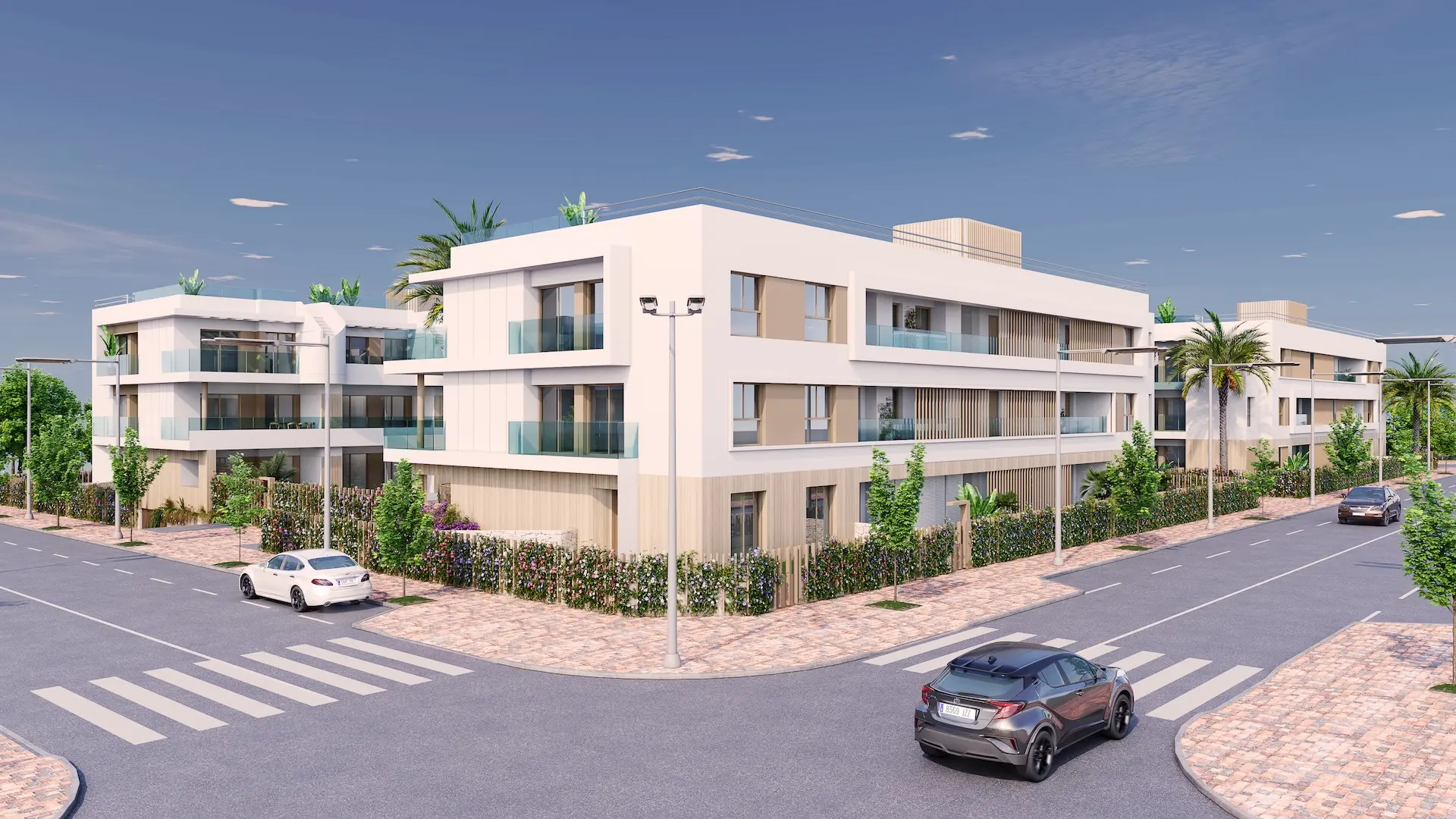 Appartement met 3 slaapkamer en ruim terras te koop in Pilar de la Horadada