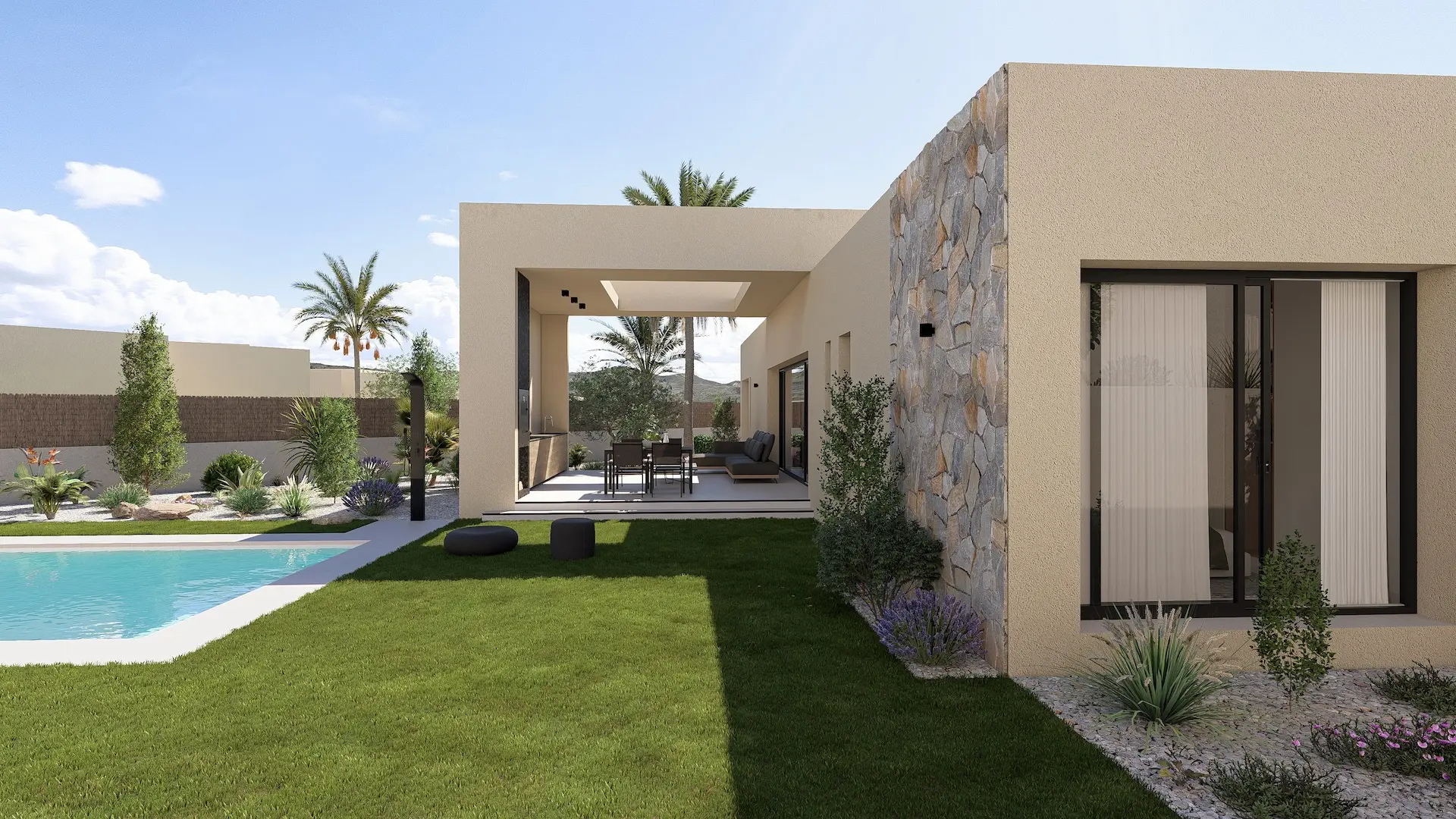 Moderne Villa mit 3 Schlafzimmern zum Verkauf in Altaona Golf, Murcia