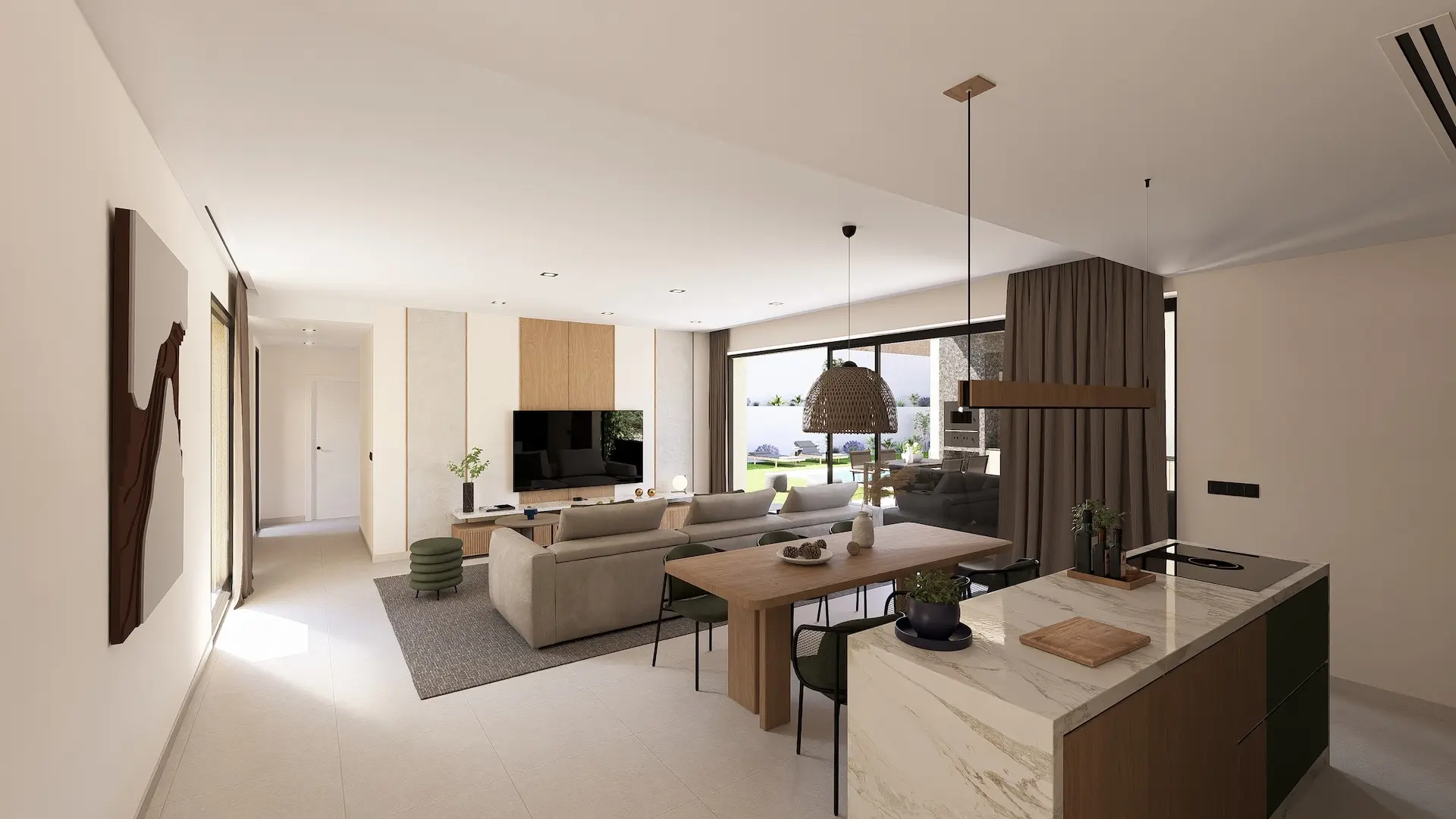 Moderne Villa mit 3 Schlafzimmern zum Verkauf in Altaona Golf, Murcia