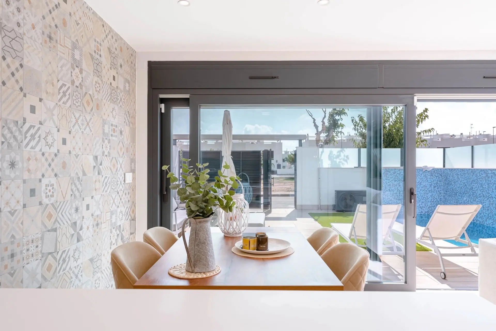 Villas jumelées avec piscine à vendre à Pilar de la Horadada