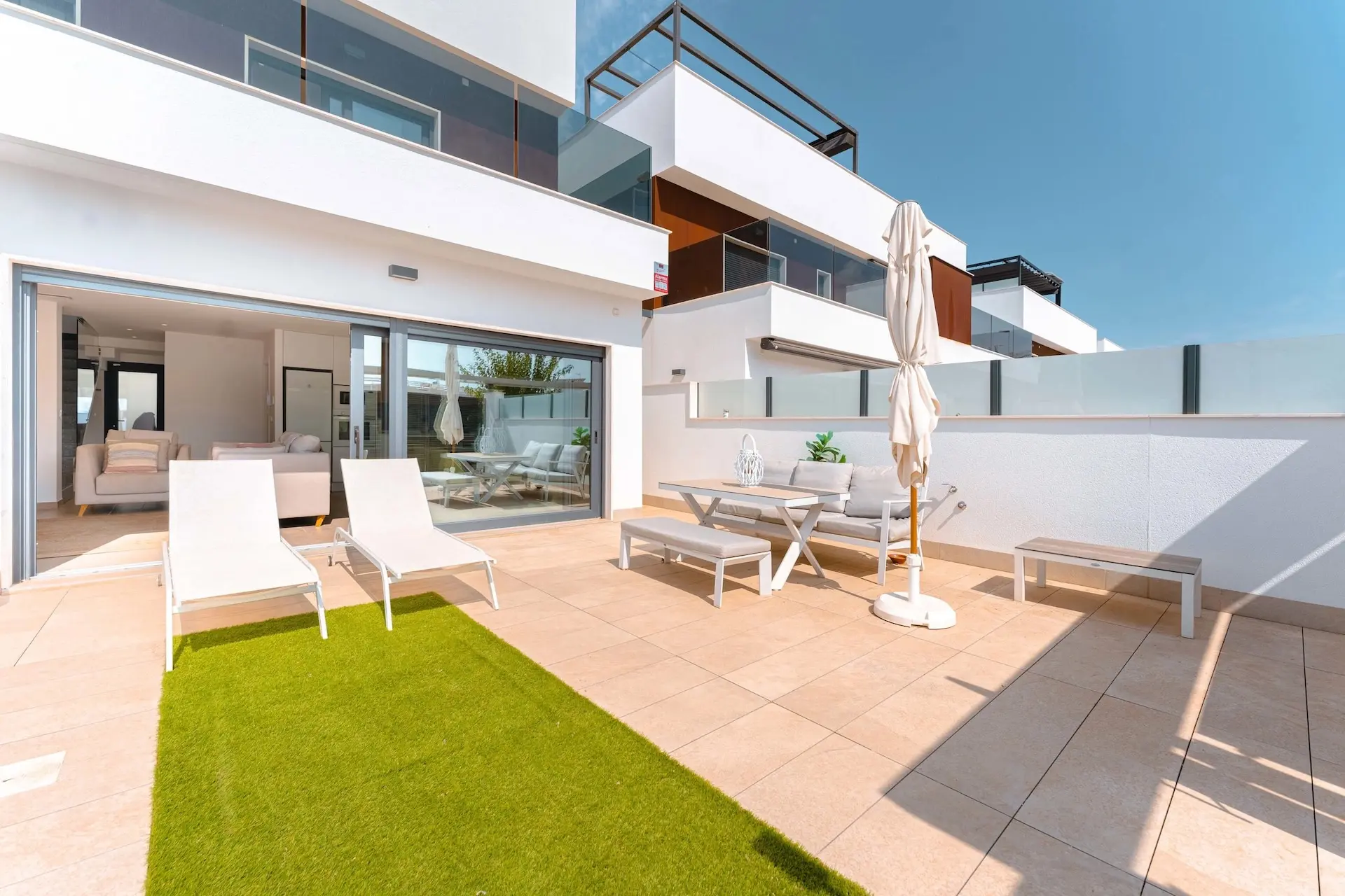 Villas jumelées avec piscine à vendre à Pilar de la Horadada