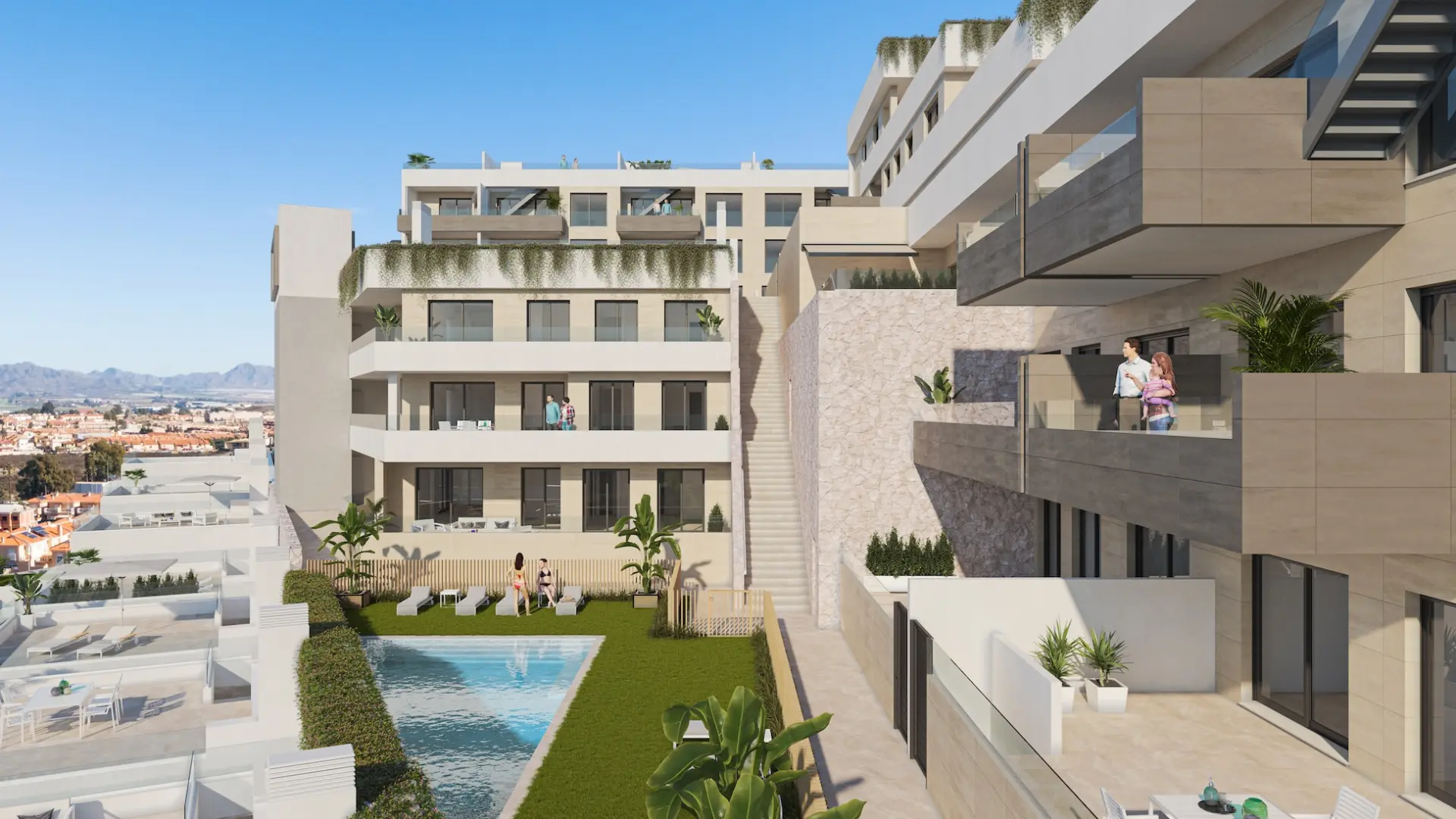 Luxe penthouse appartement met parkeerplaats te koop in Águilas
