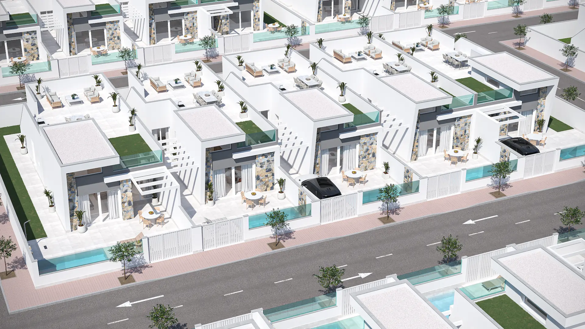 Villa met 3 slaapkamers en privézwembad te koop nabij het strand in Los Alcázares