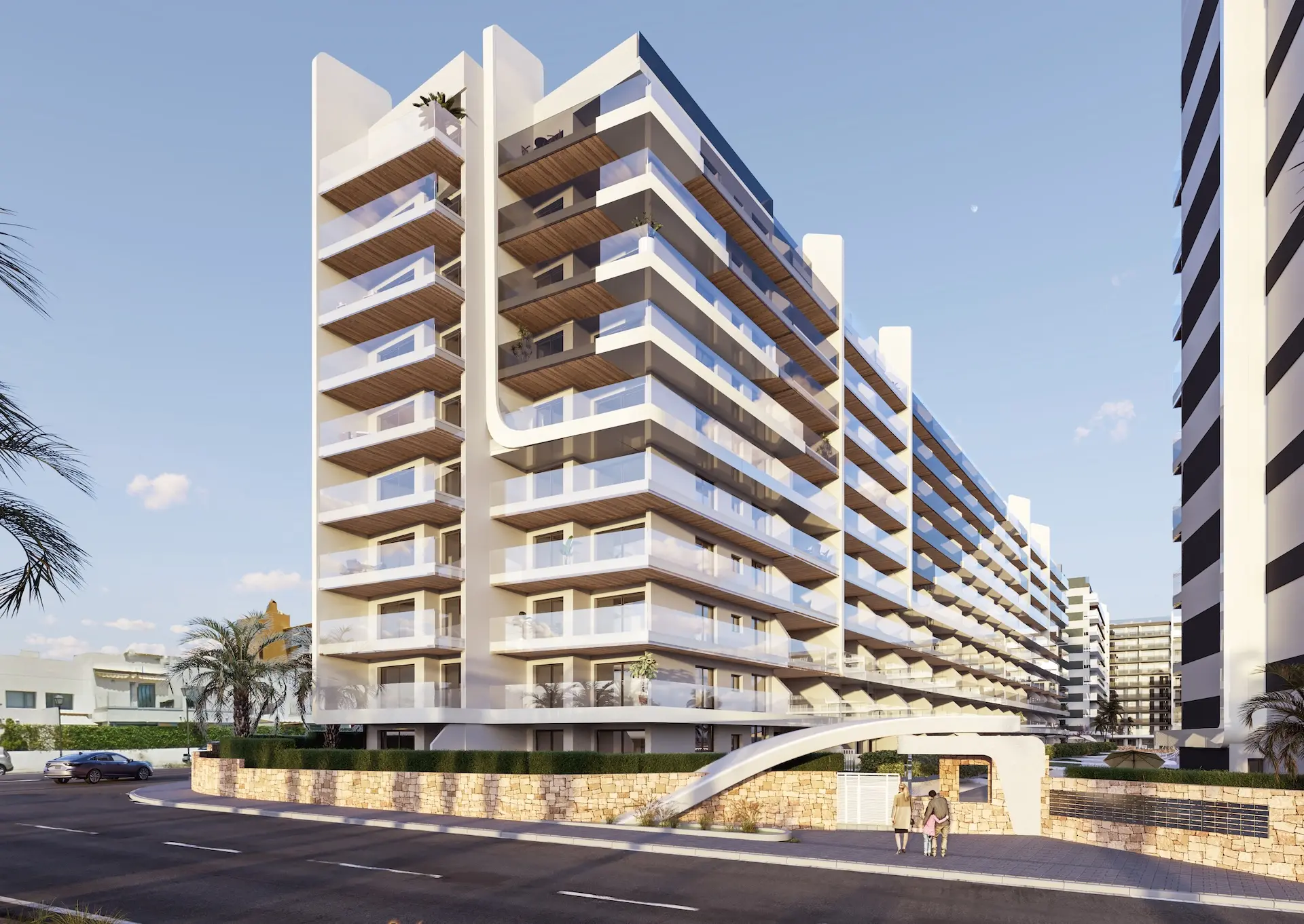 Modernes Apartment mit 3 Schlafzimmern zum Verkauf, nur 200 m vom Strand in Punta Prima entfernt