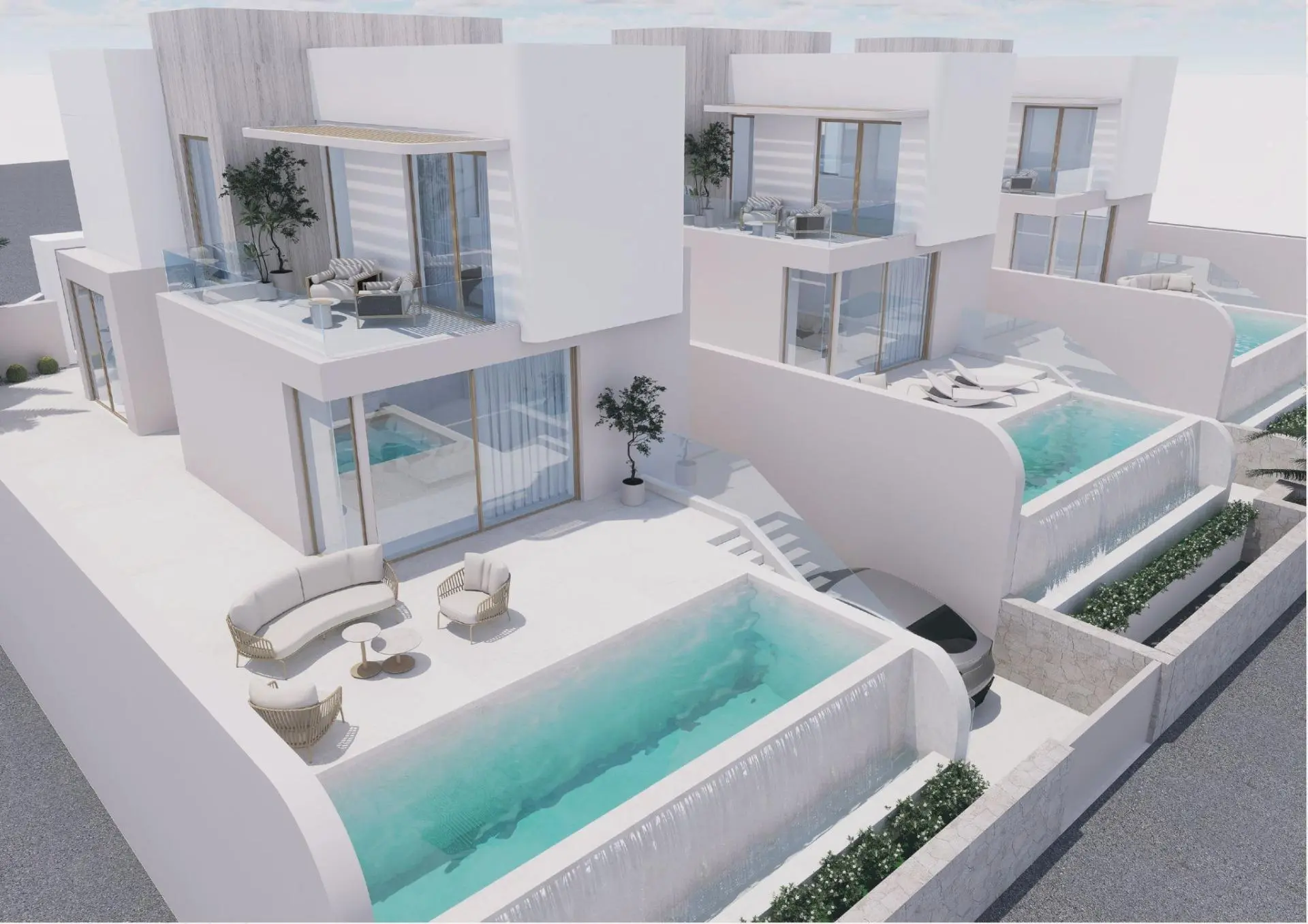 Villa de luxe à vendre près de La Finca Golf à Algorfa