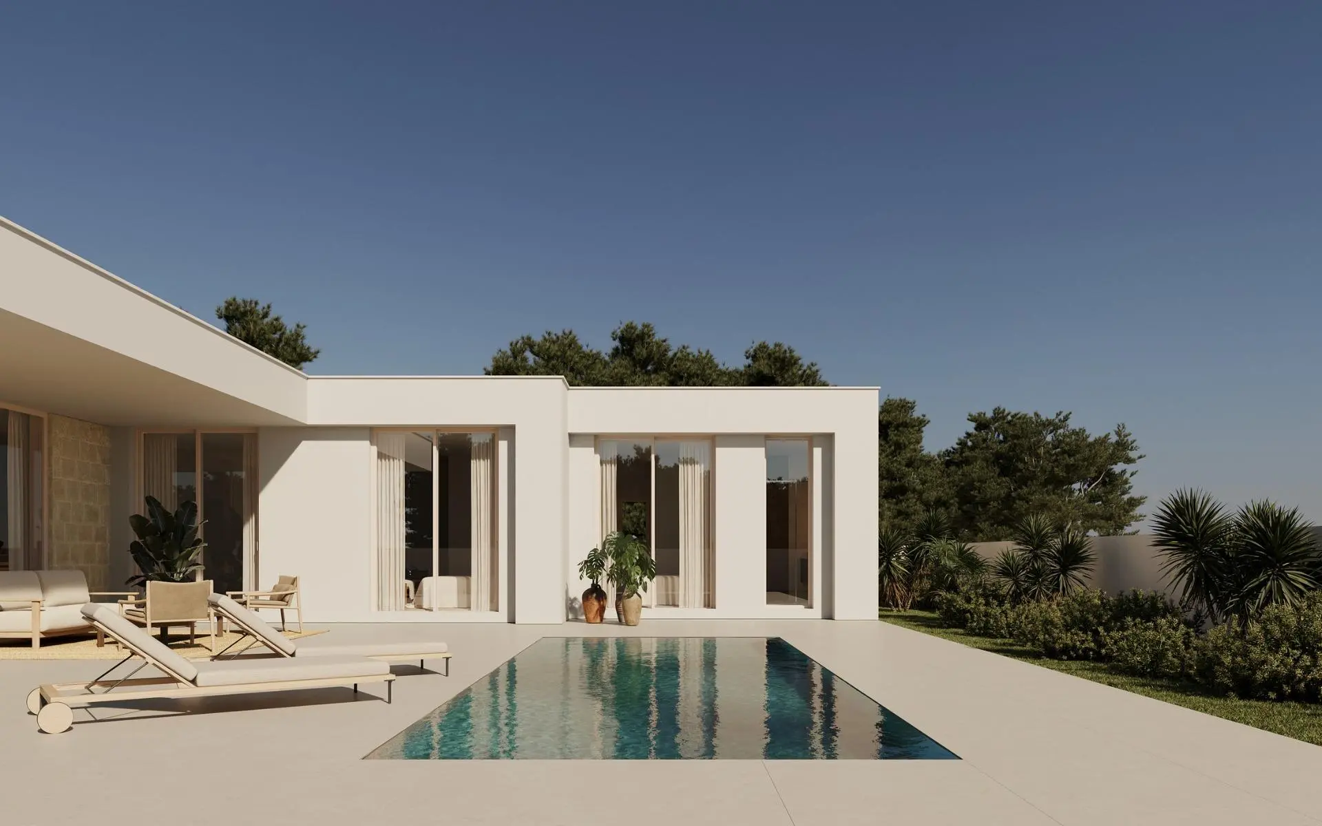 Nieuwbouwwilla’s in moderne stijl in Polop Hills met privézwembad