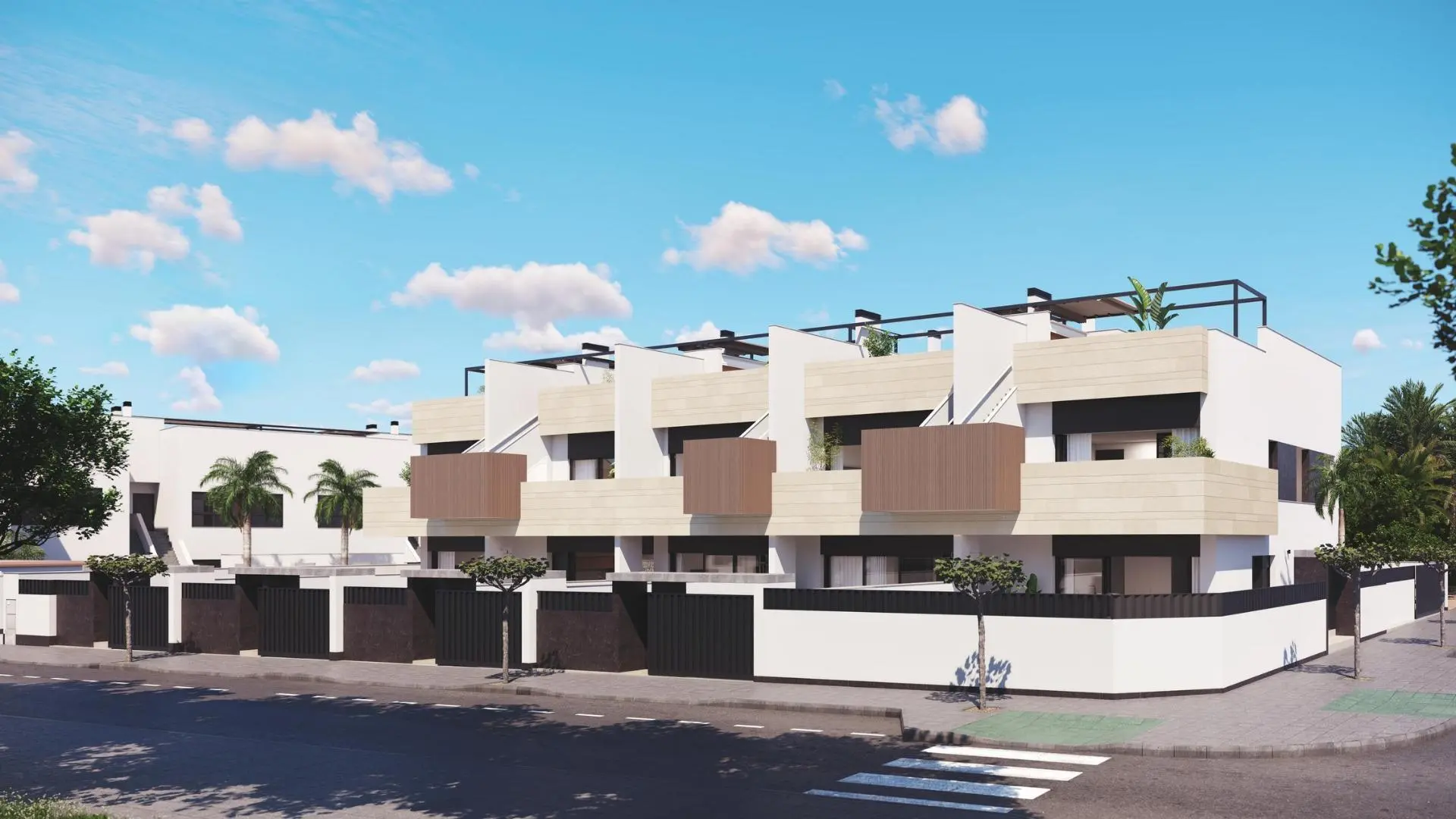 Boutique-project met woningen met privézwembad in Pilar de la Horadada