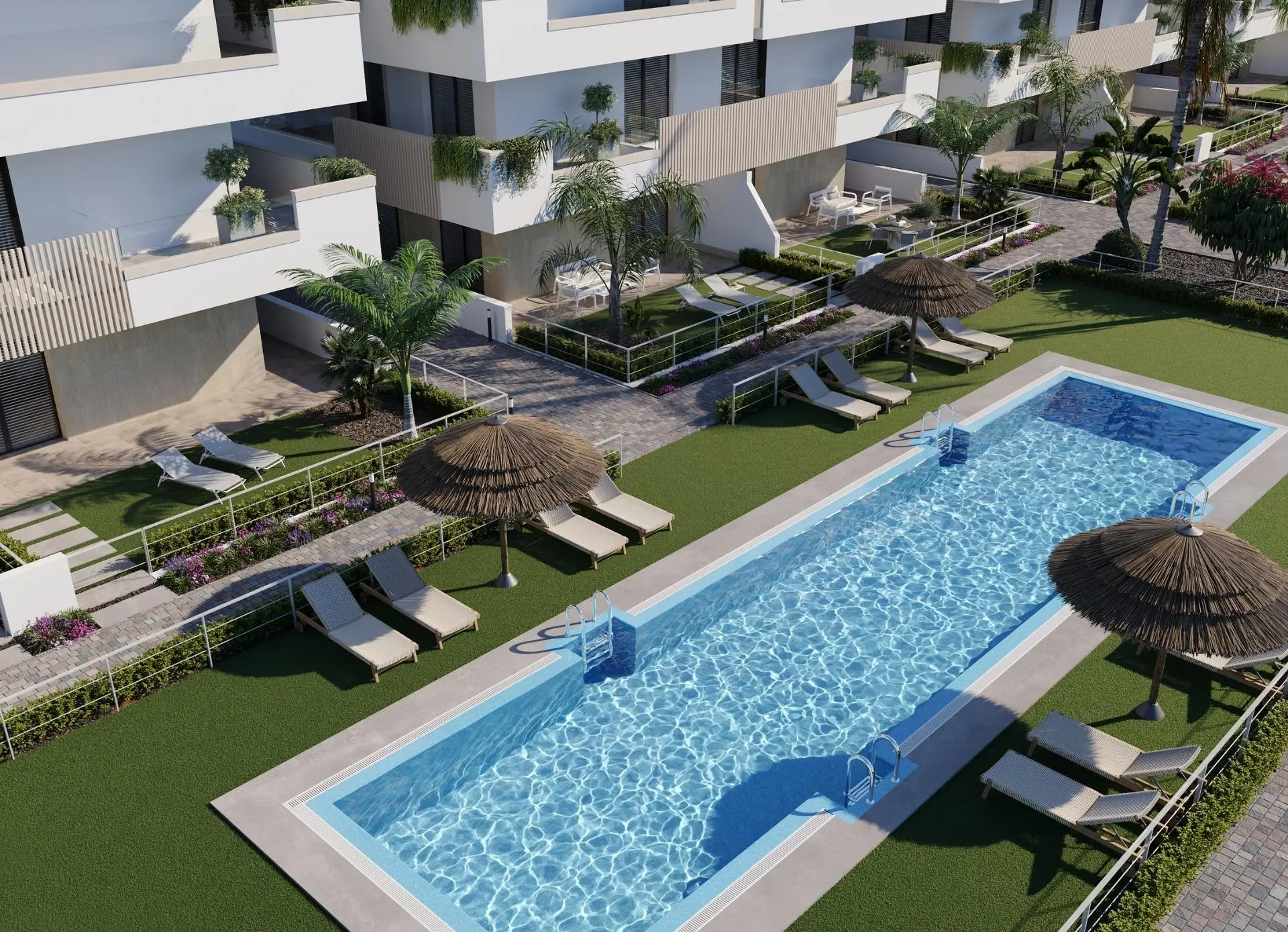 Neubauwohnungen und Bungalows im Santa Rosalia Lake and Life Resort