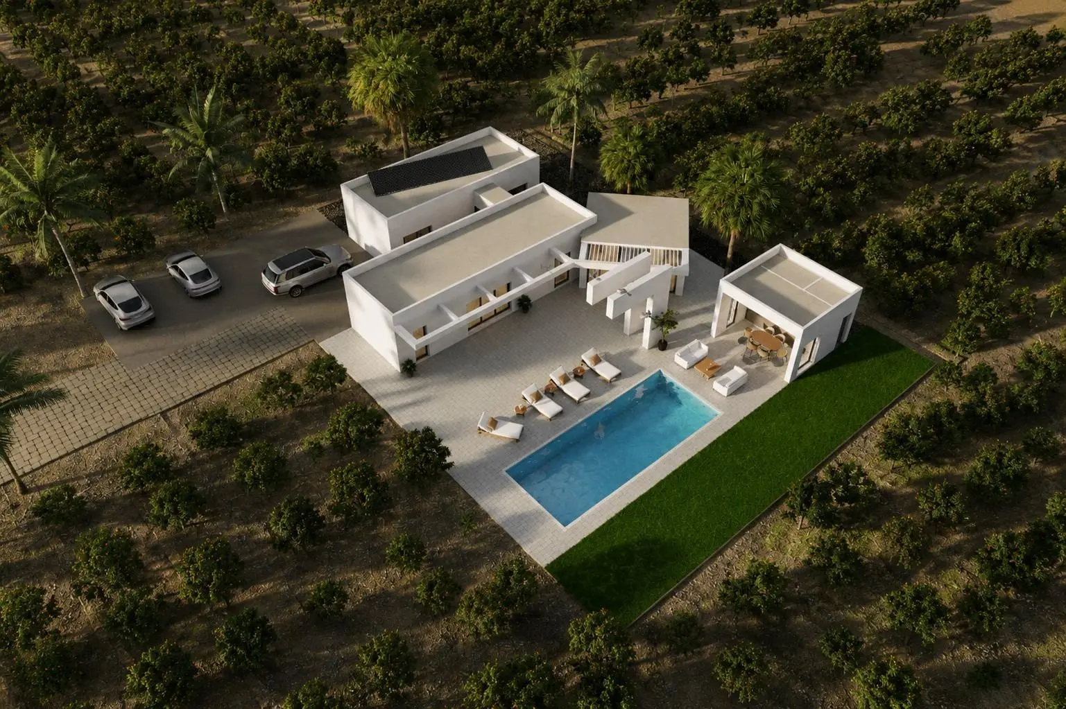Villa spacieuse à vendre à Benejúzar avec vues panoramiques