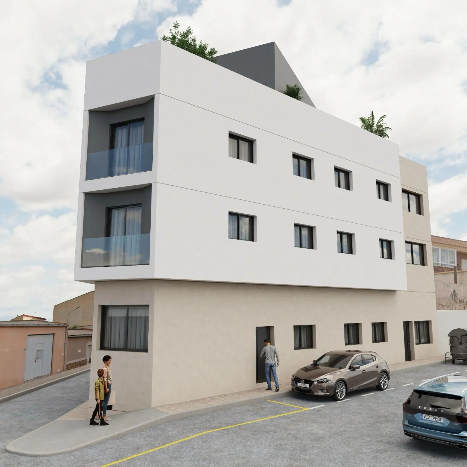 Penthouse for sale in a small-scale new-build development in Mazarron