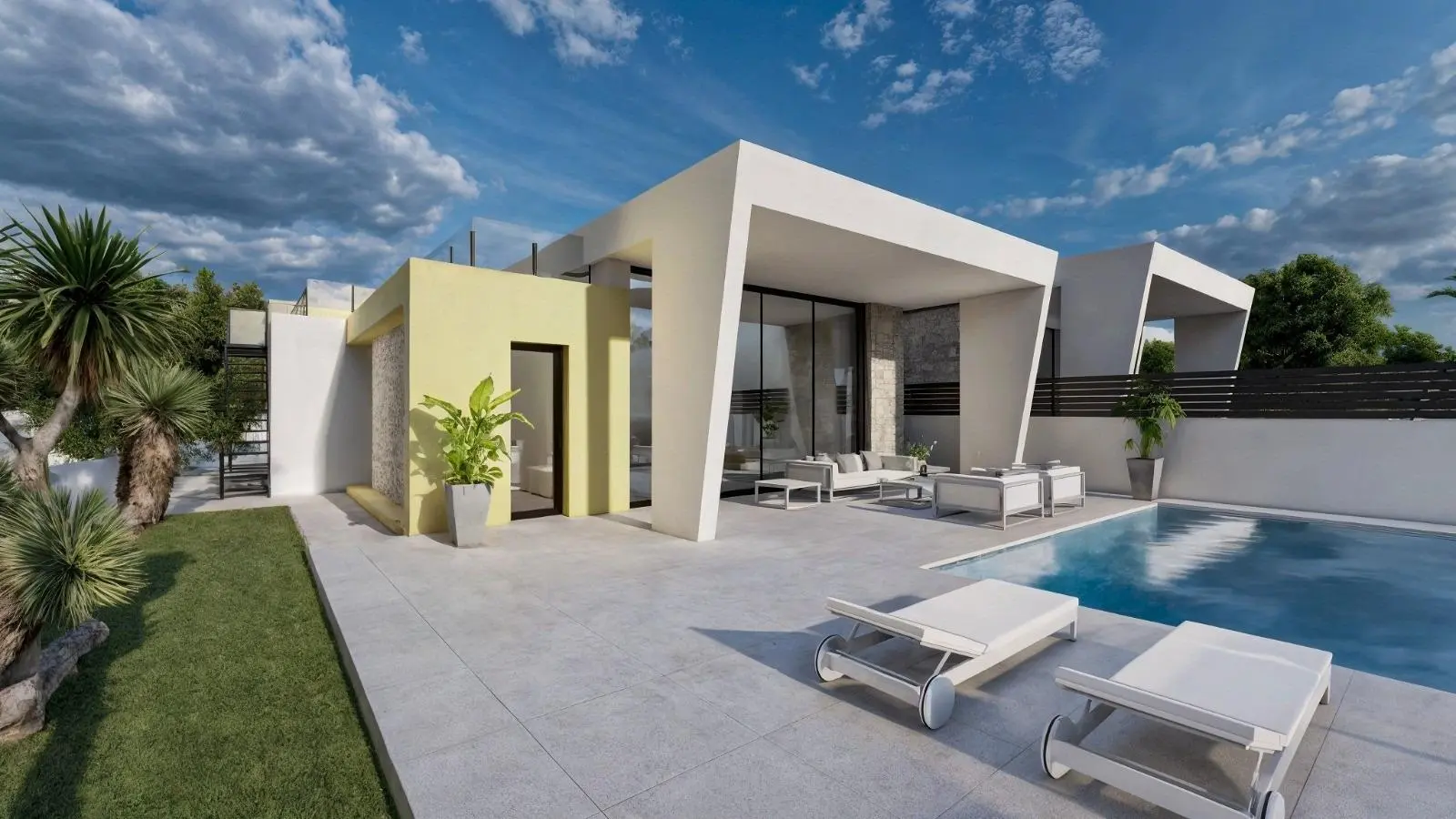 Moderne ebenerdige Villa in Los Balcones, Torrevieja, zu verkaufen