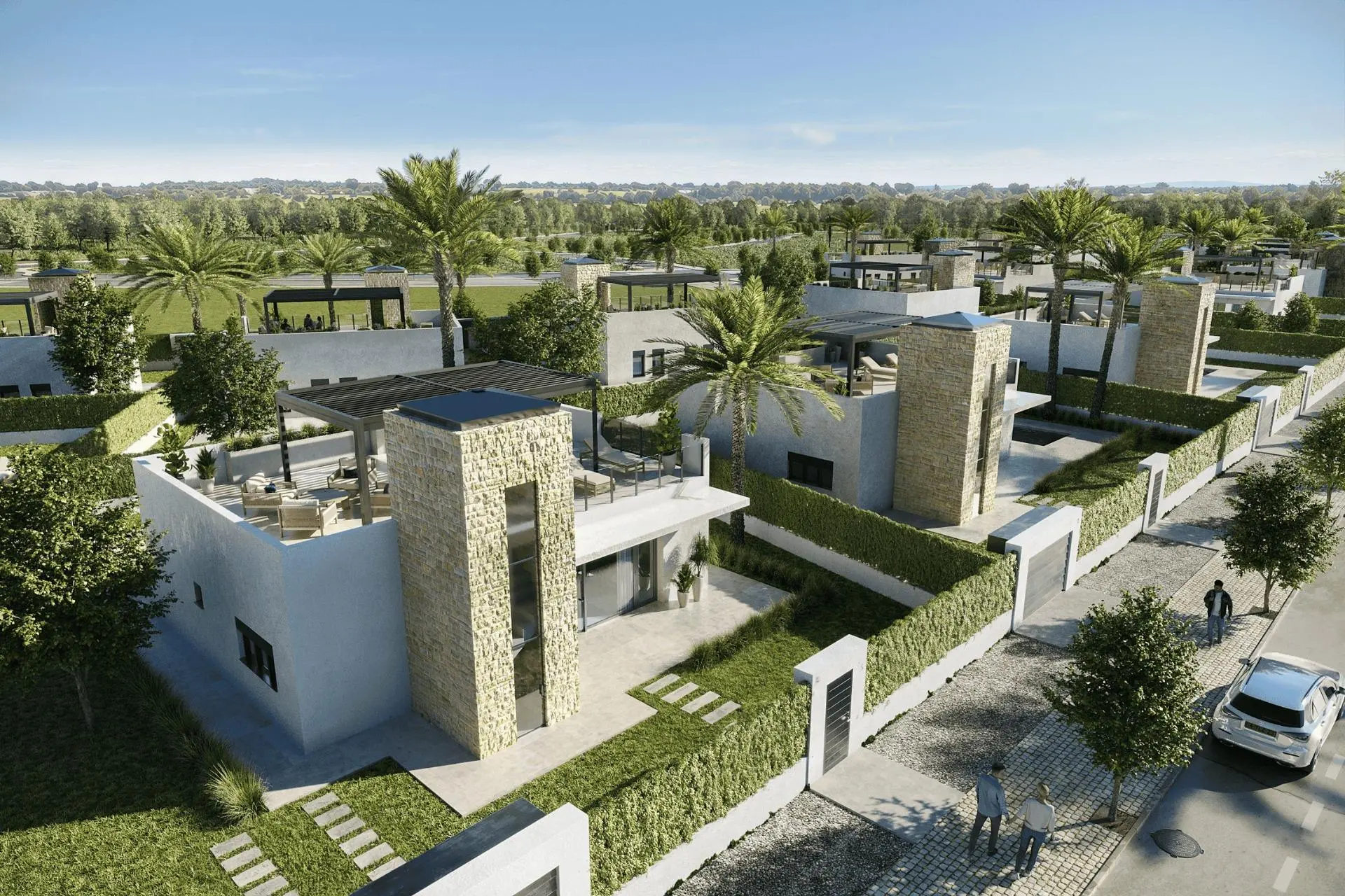 Detached new-build villa for sale in Lorca