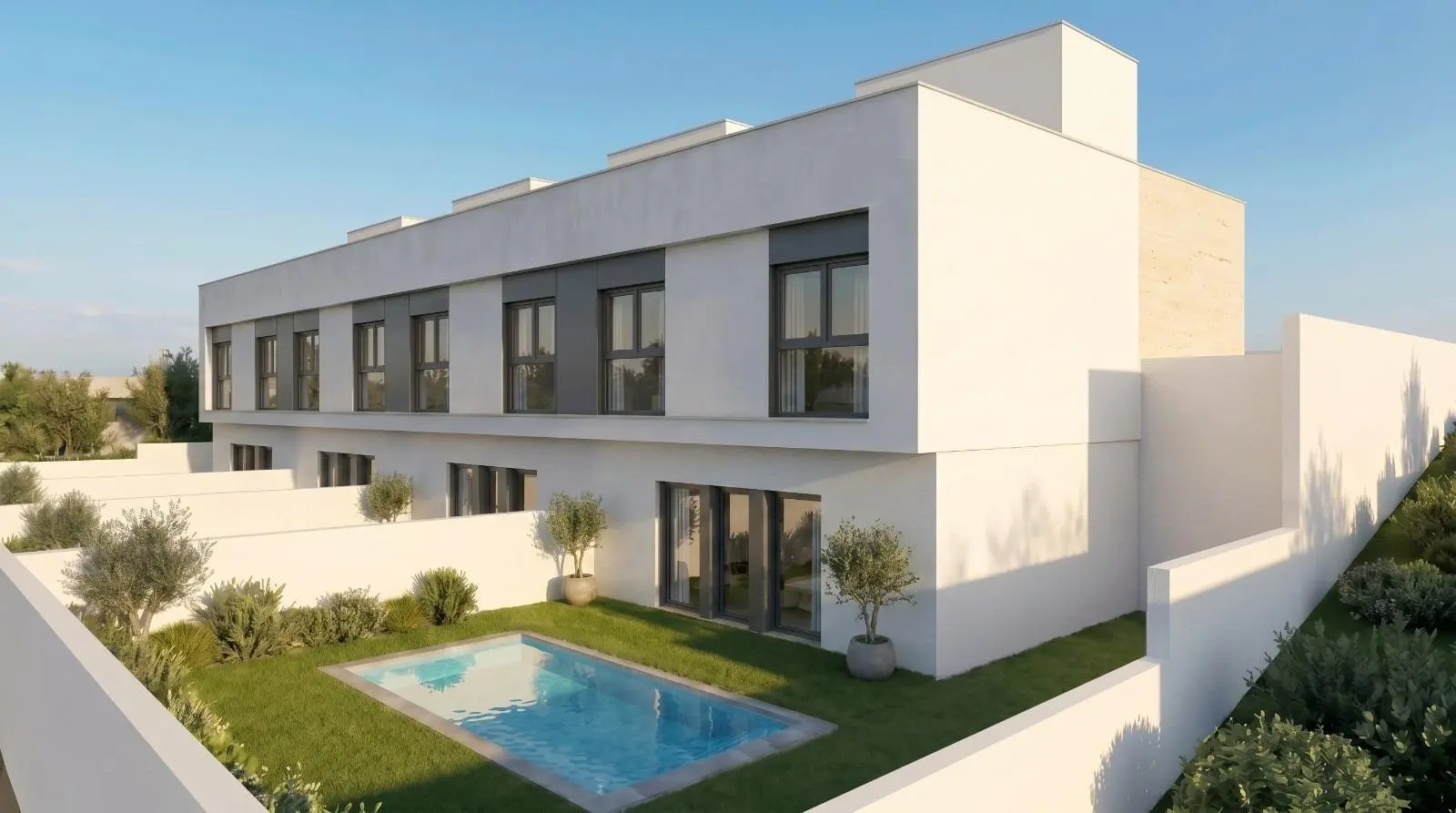 Doppelhaushälfte in Mazarrón mit privatem Pool zu verkaufen