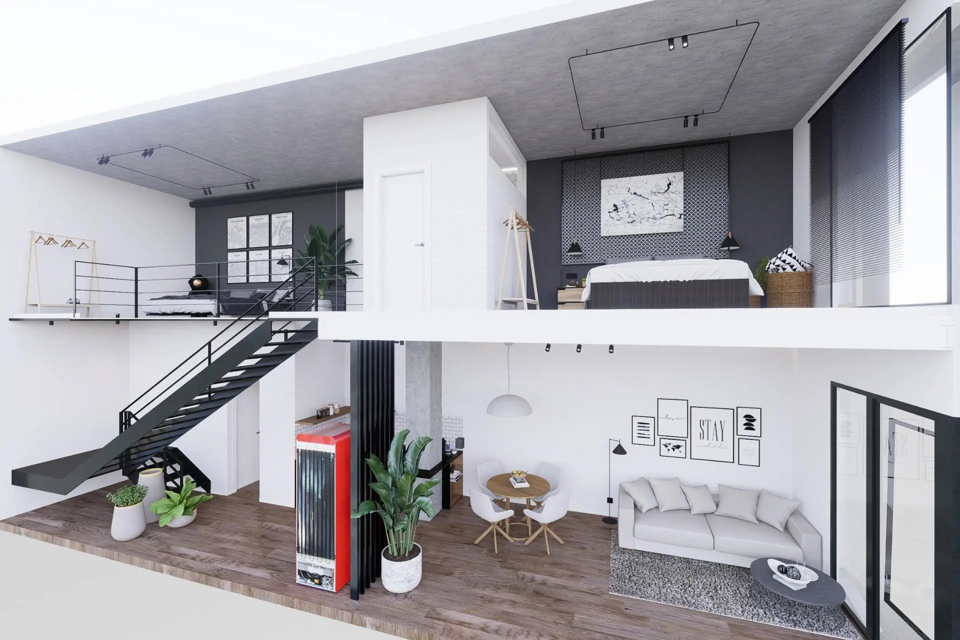 Modern duplex apartment for sale in Alicante city centre