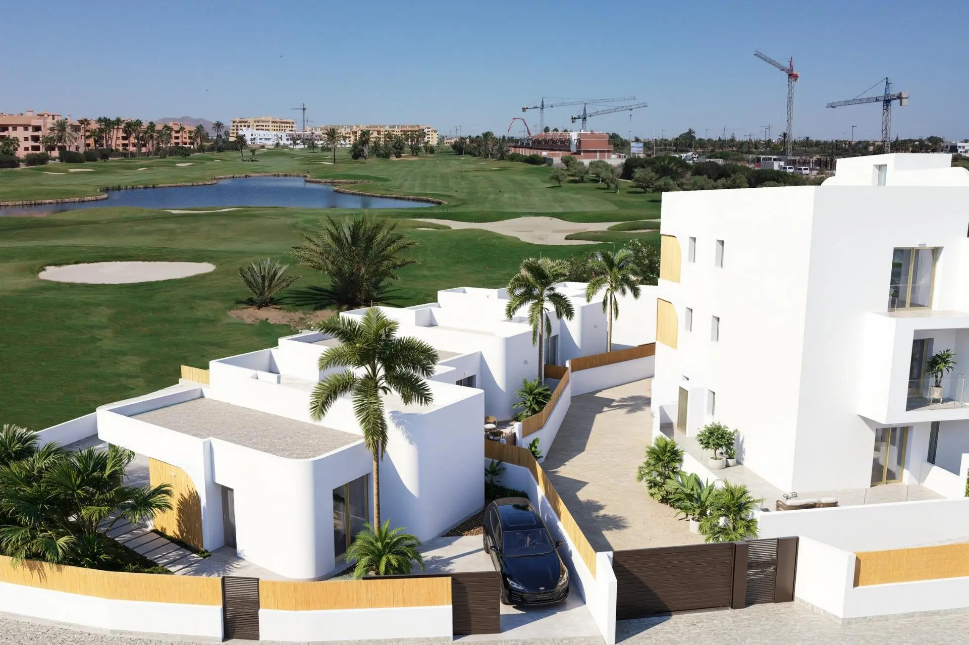 Nouveau complexe résidentiel à Los Alcázares, en première ligne du Serena Golf