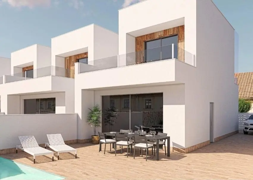 Villa jumelée à vendre à San Pedro del Pinatar avec piscine privée