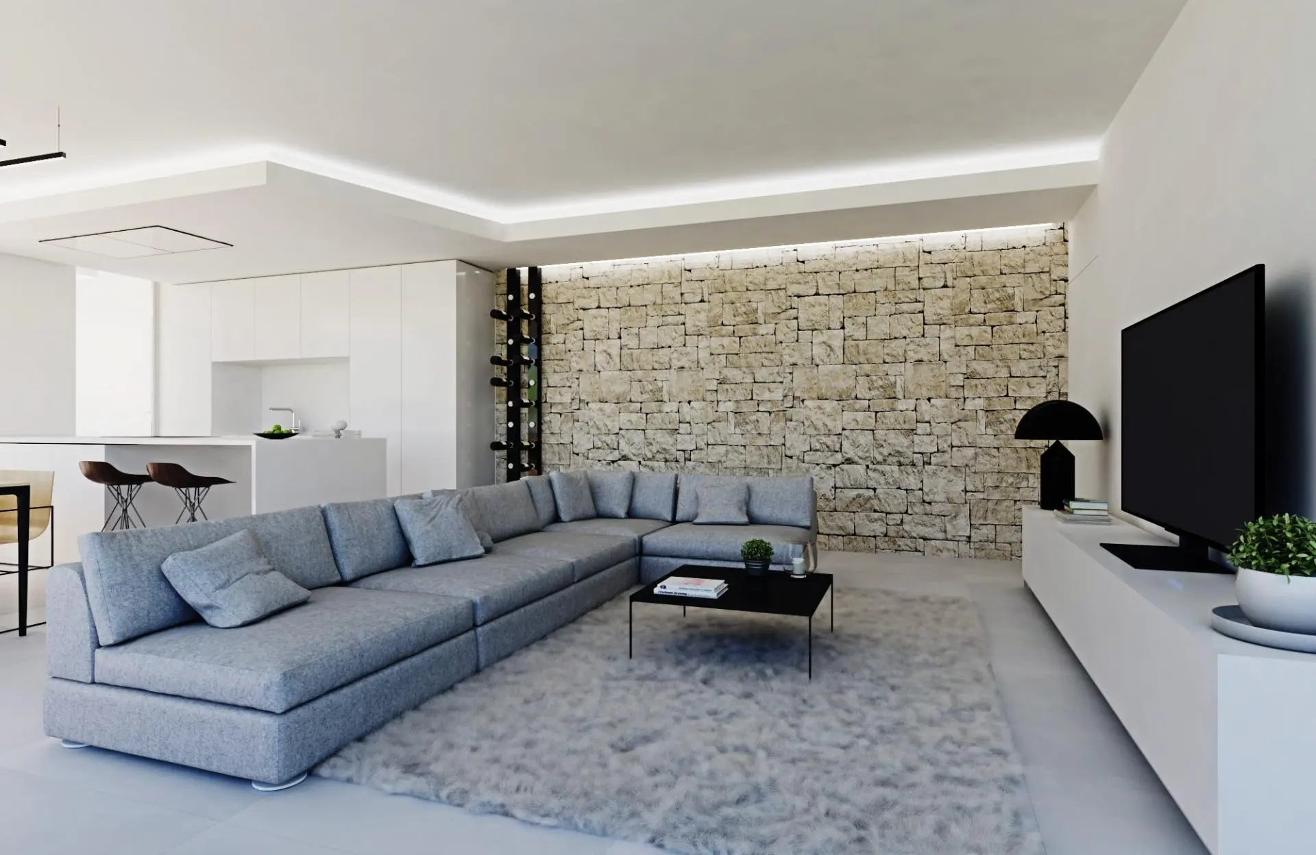 Apartment zum Verkauf in Mascarat mit privatem Pool und Meerblick