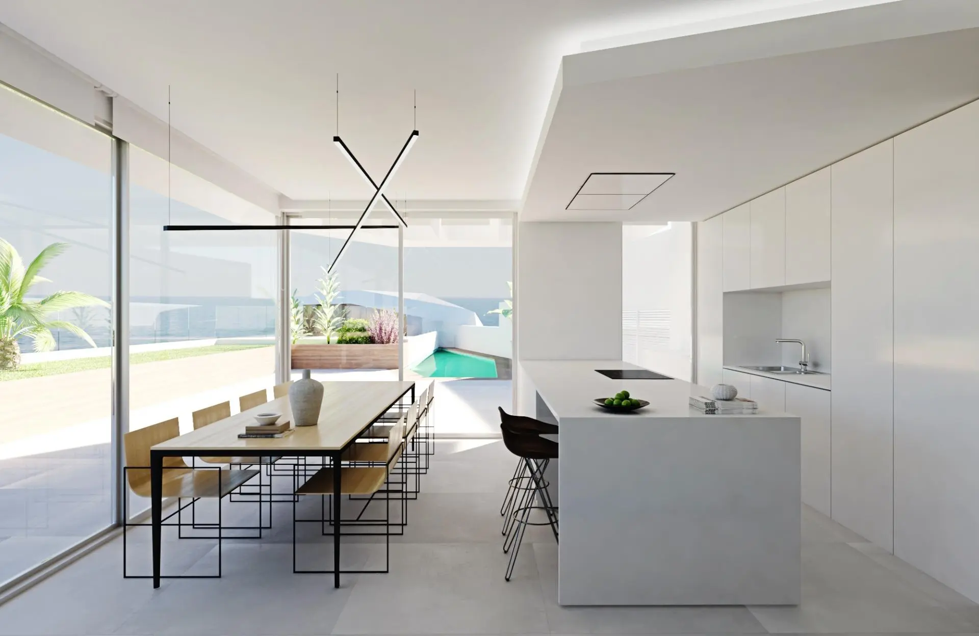Apartment zum Verkauf in Mascarat mit privatem Pool und Meerblick