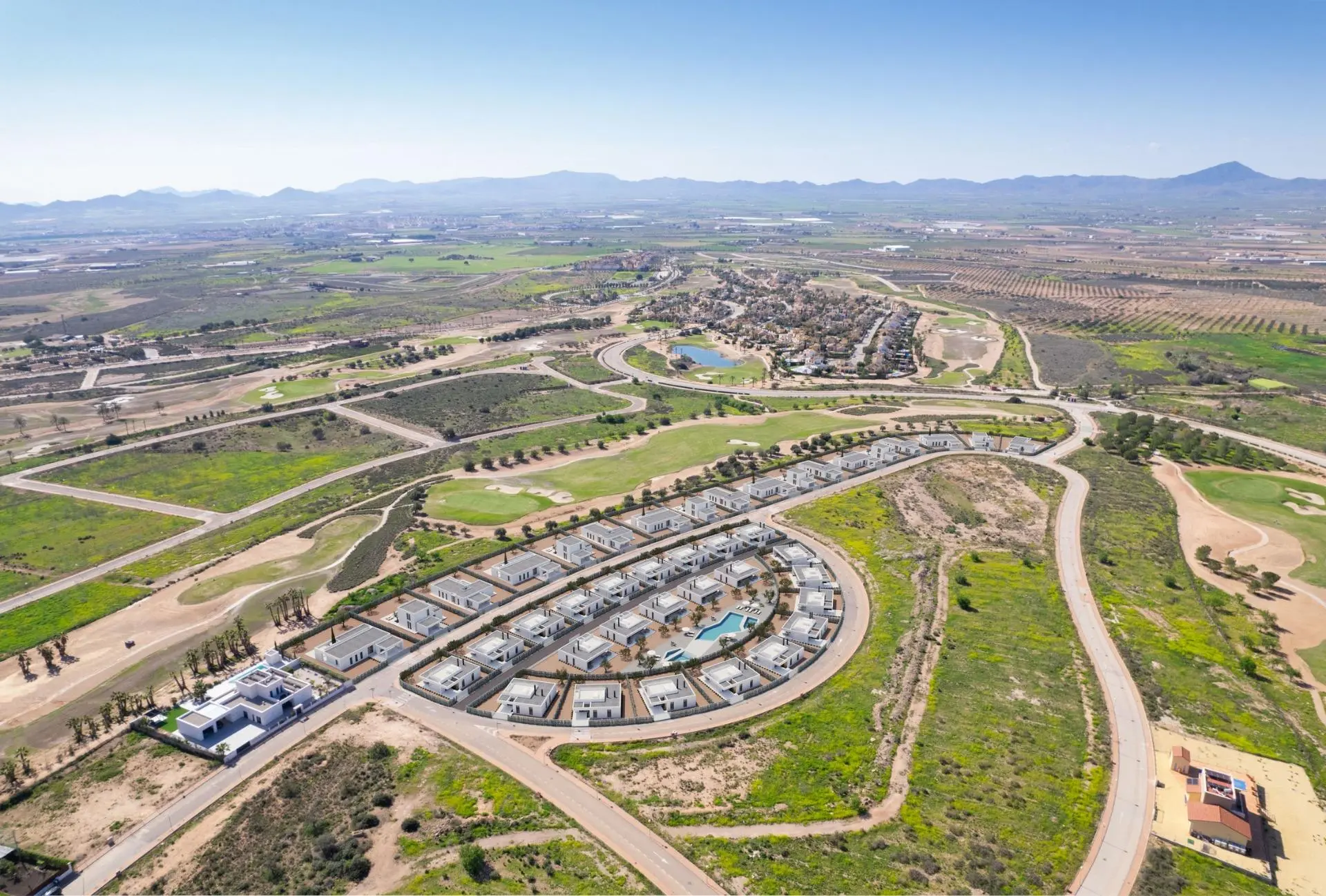 Villas exclusives en première ligne de golf à Hacienda del Álamo, Costa Cálida