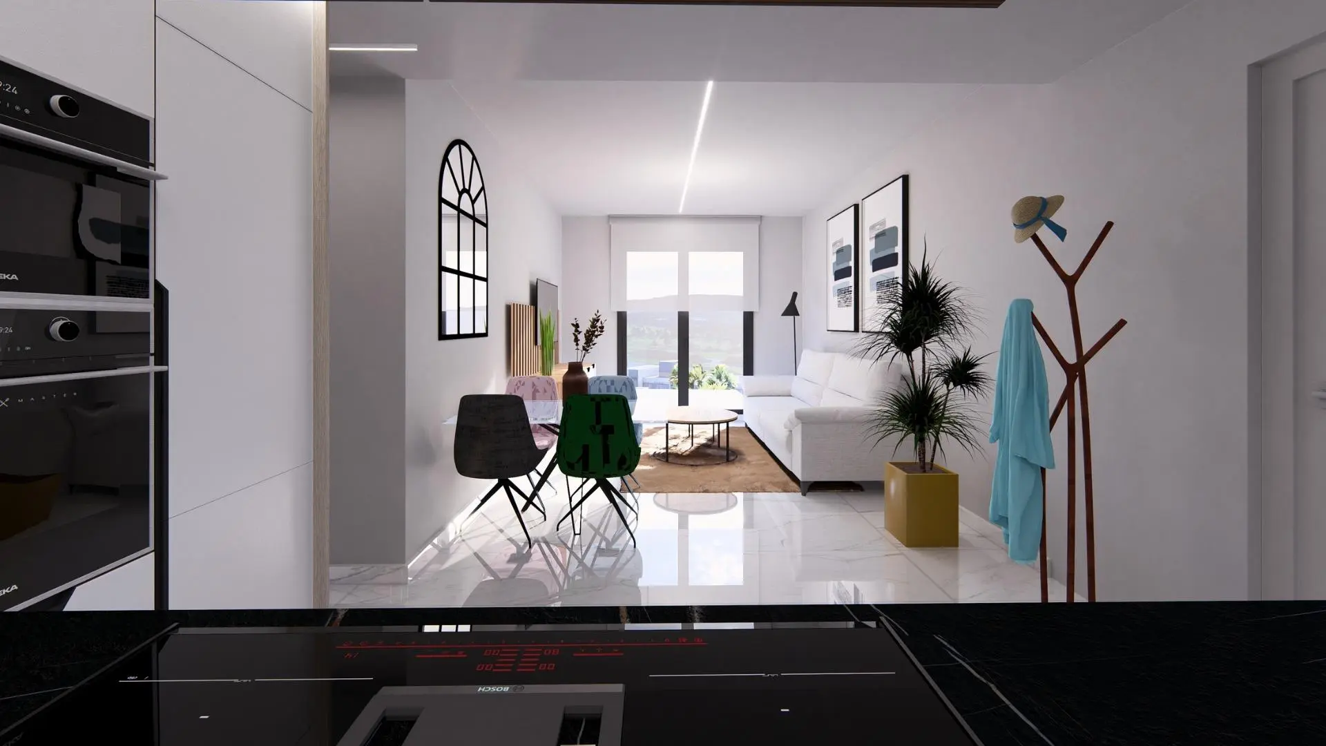 Appartement à vendre à La Finca Golf avec jardin privé