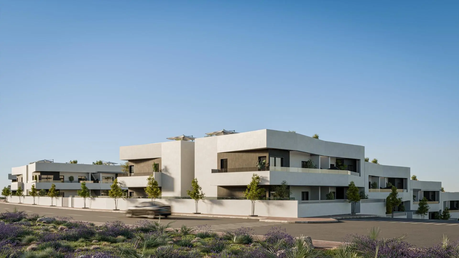 Appartement te koop in San Miguel de Salinas met privétuin