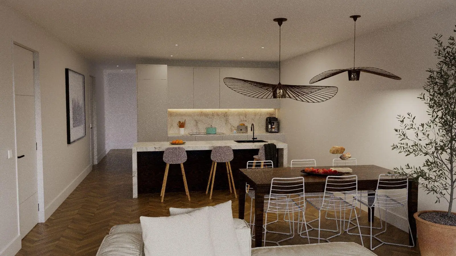 Appartement à vendre à Hondón de las Nieves avec vue sur les vignobles
