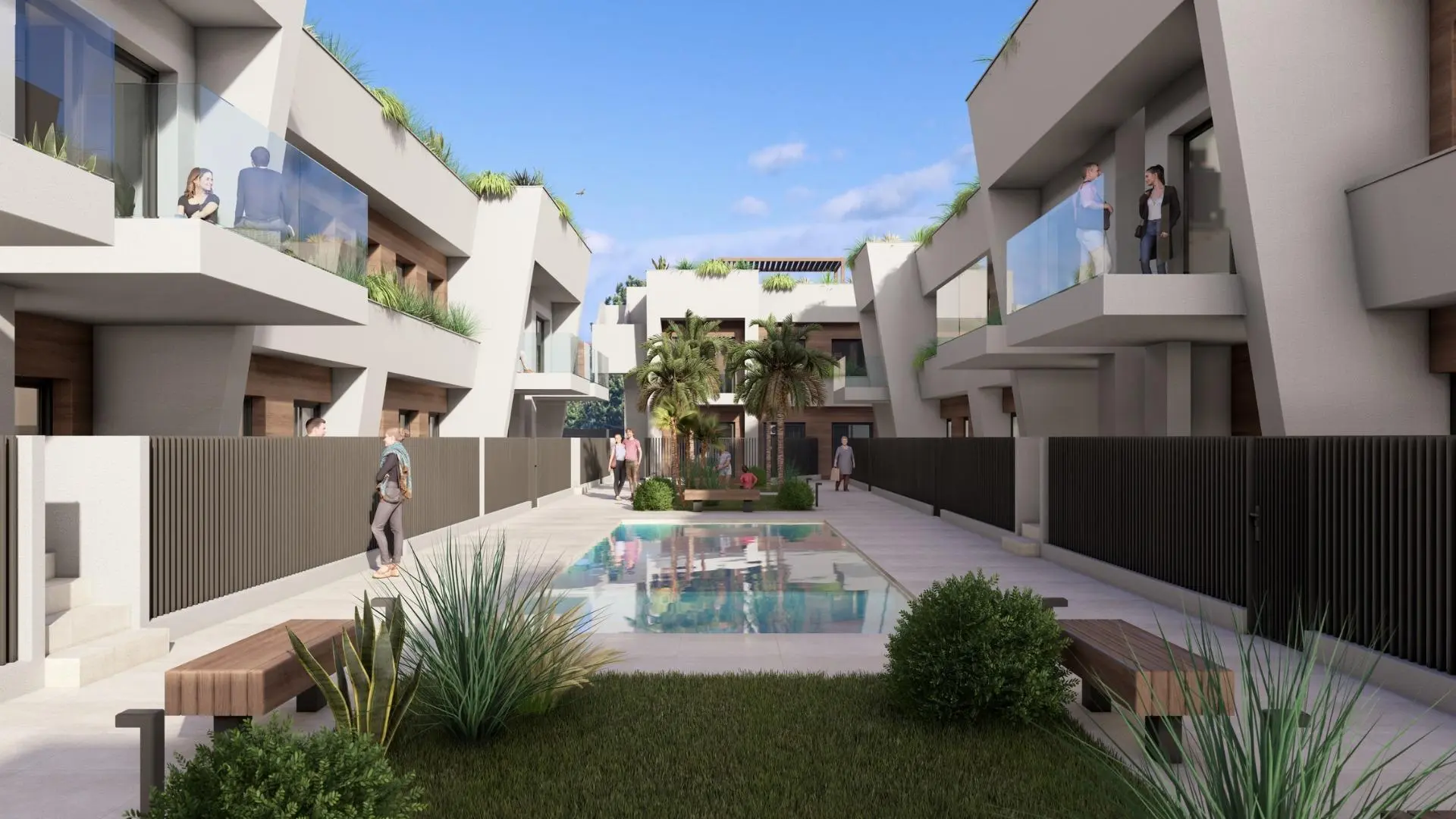 Wohnung in Torre-Pacheco mit großzügiger Terrasse zu verkaufen
