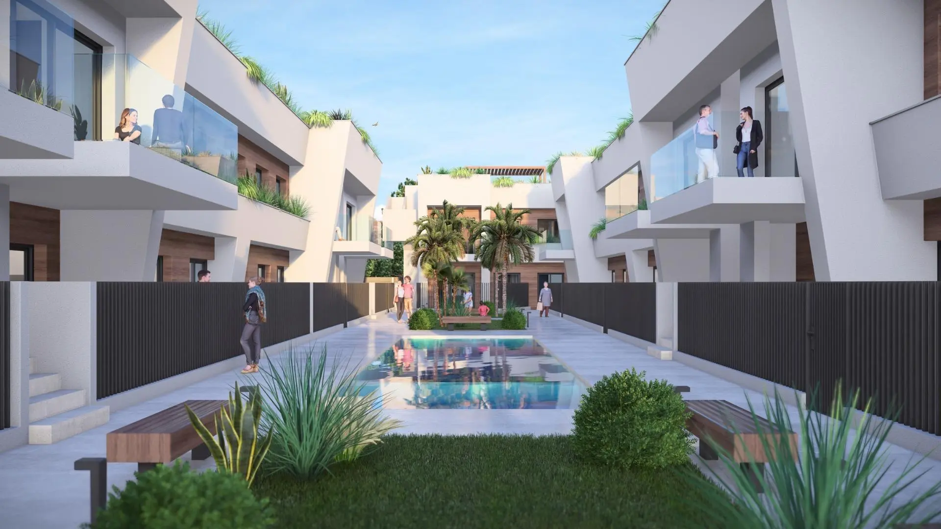 Wohnung in Torre-Pacheco mit großzügiger Terrasse zu verkaufen