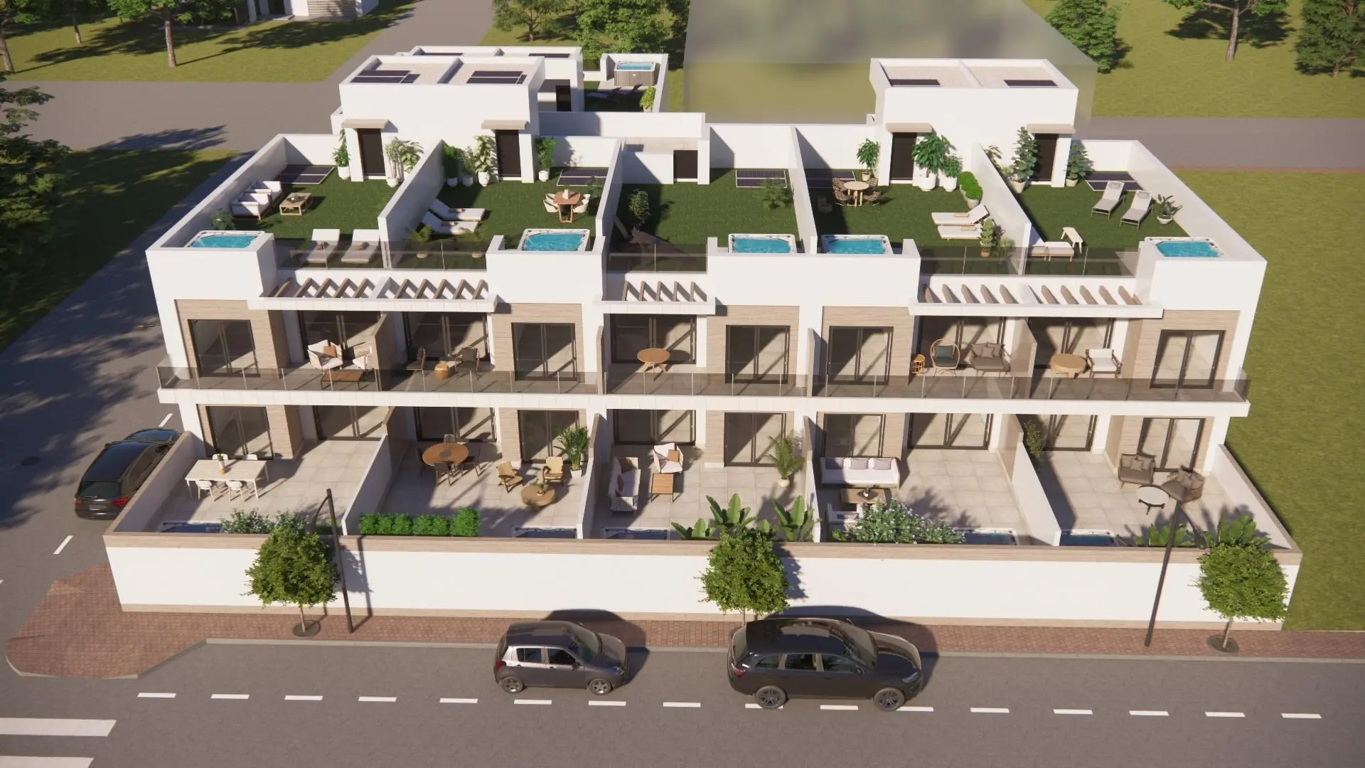 Penthouse zum Verkauf in Rojales mit privatem Solarium