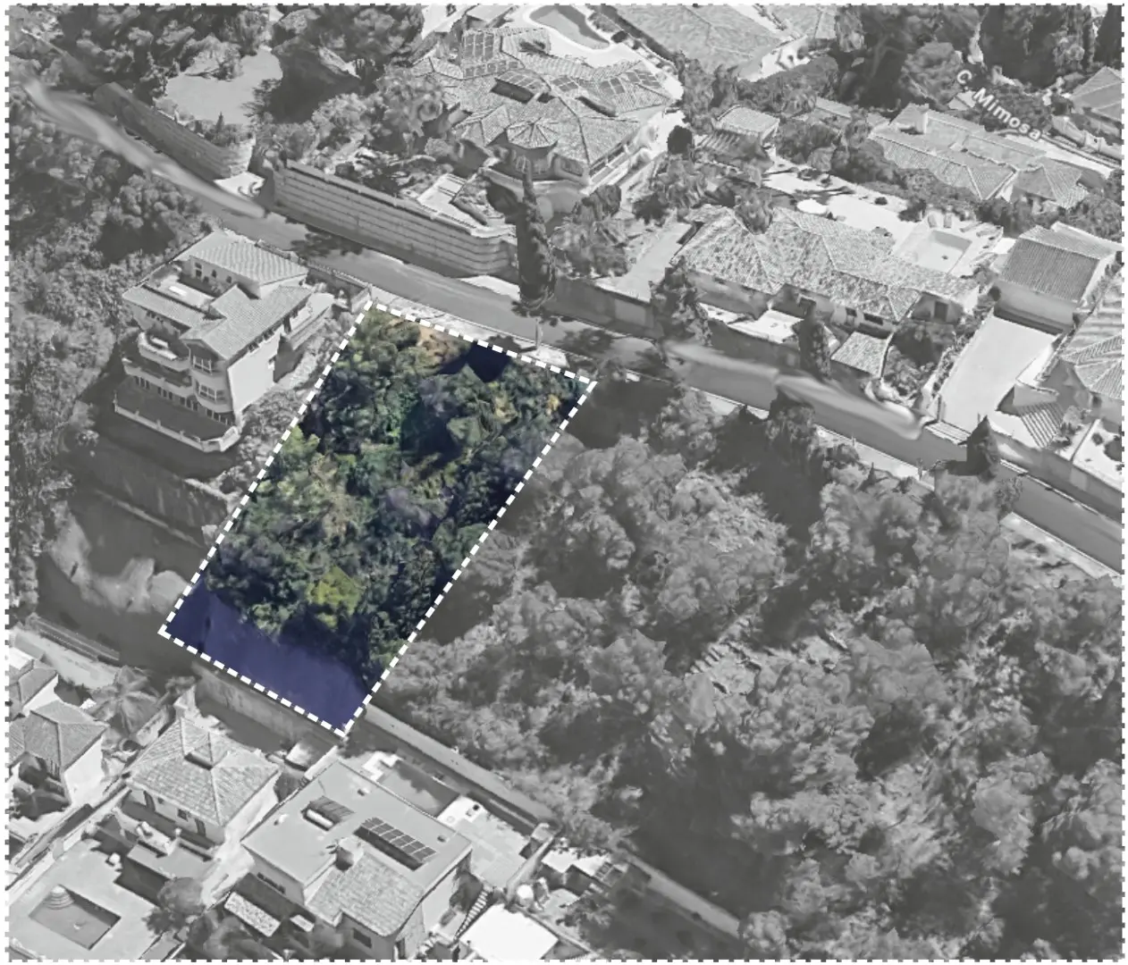 580 m² plot in a residential area
