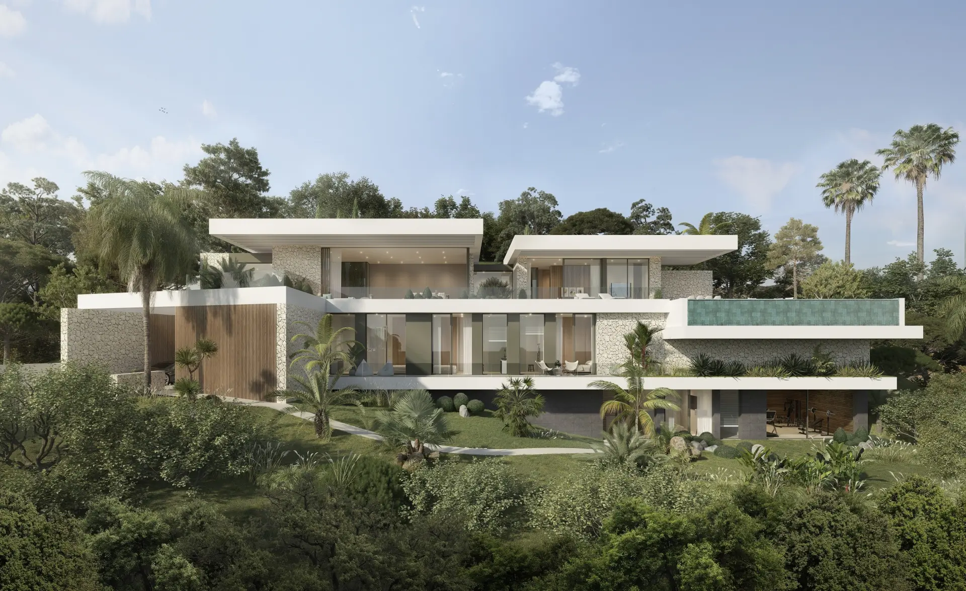 Villa with sea and mountain views for sale in La Reserva de la Cala Golf