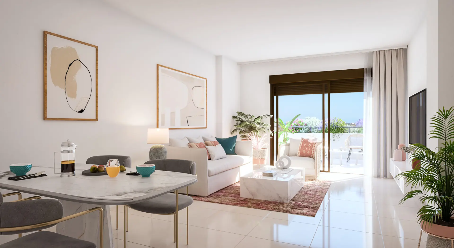 Aby Estepona, apartments and duplex penthouses in a privileged location