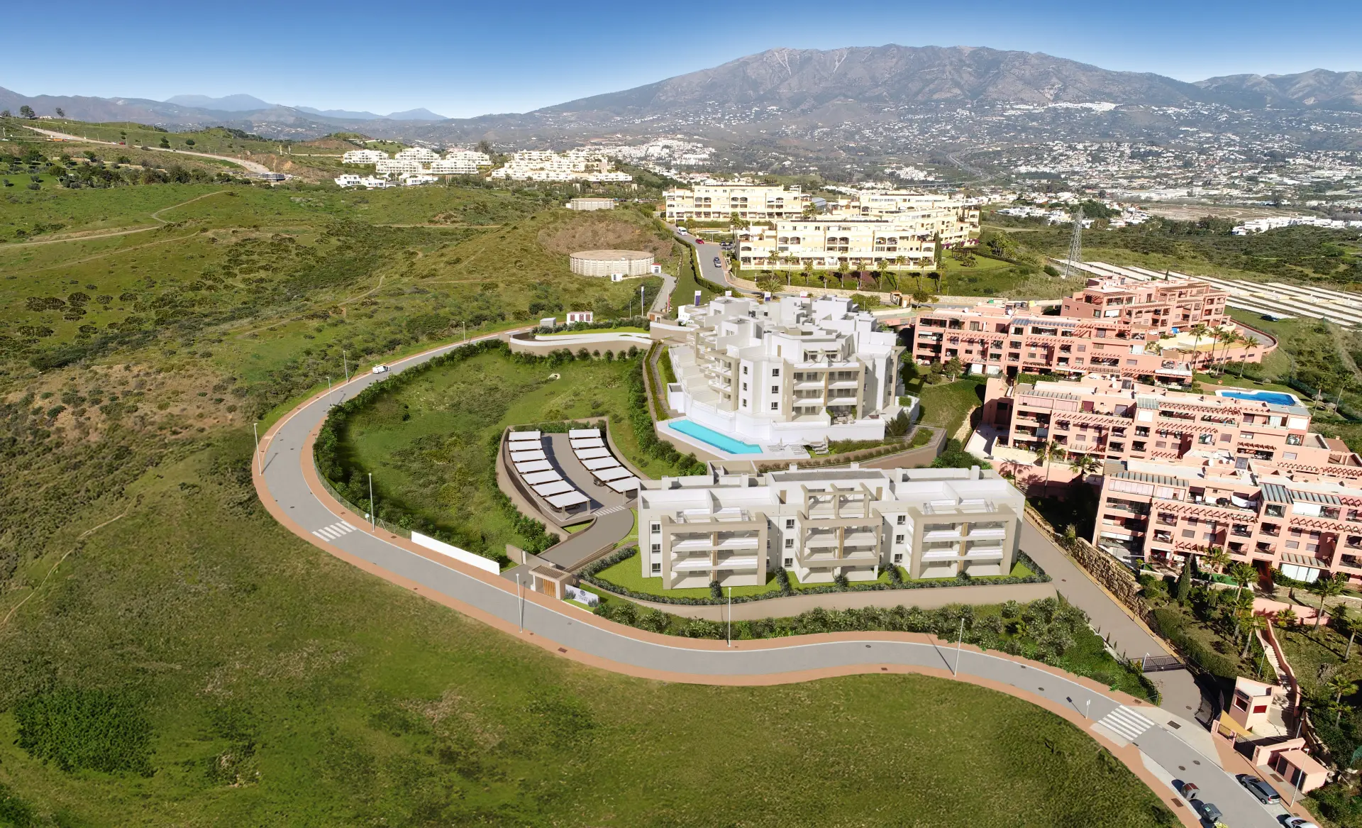 Valley Views, exclusive apartments and penthouses with sea views in Mijas.