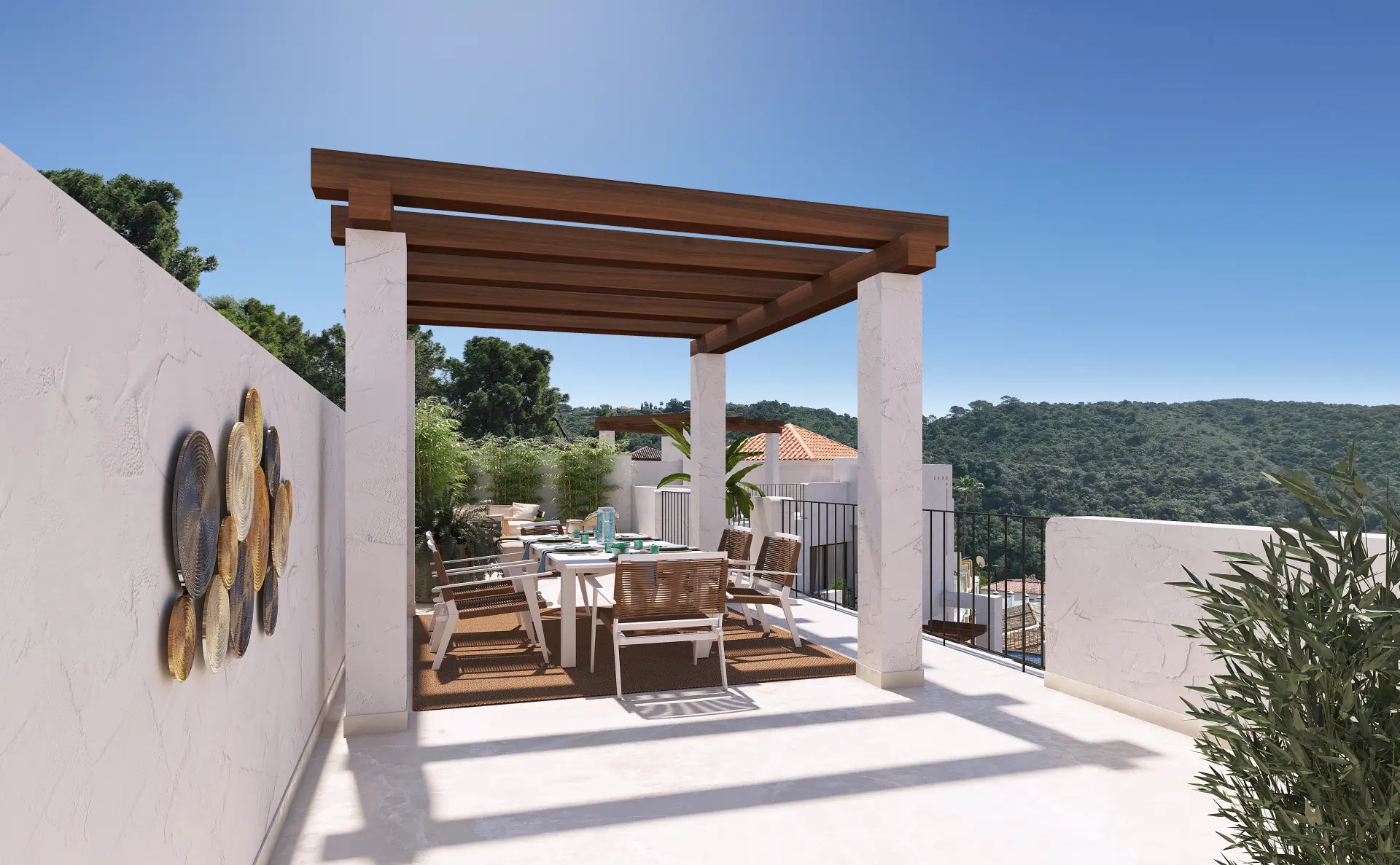 Fuente Lirios, apartments and penthouses in the center of Benahavís